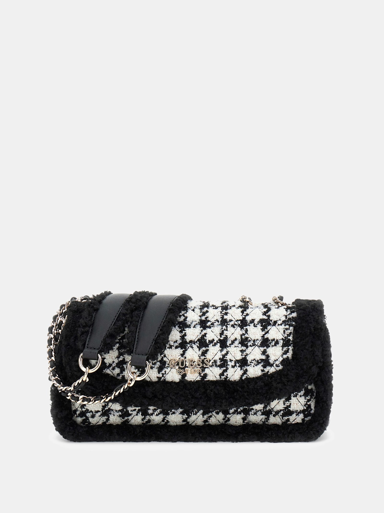 Guess Mini-Crossbody Cristi Pied-De-Poule