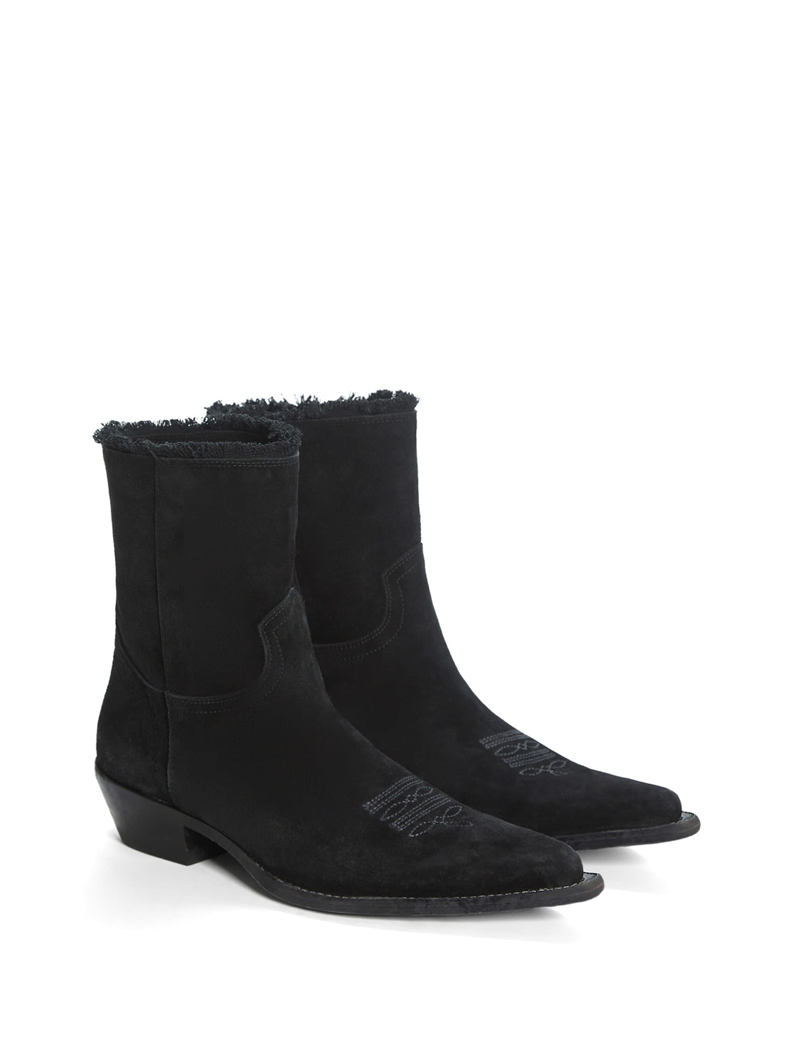 Guess Echte Leren Camperos Laarzen