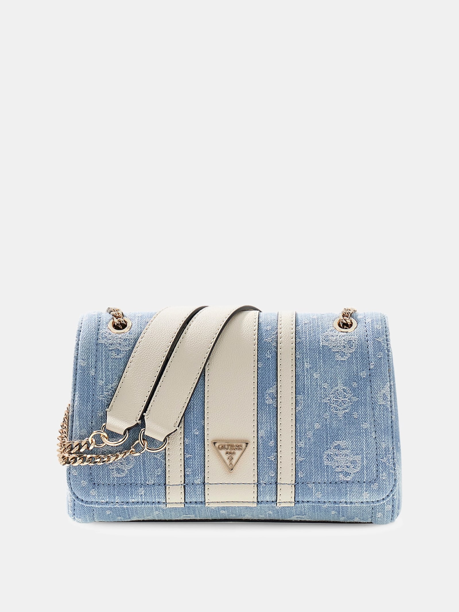 Guess Noelle Crossbody Tas in blauw