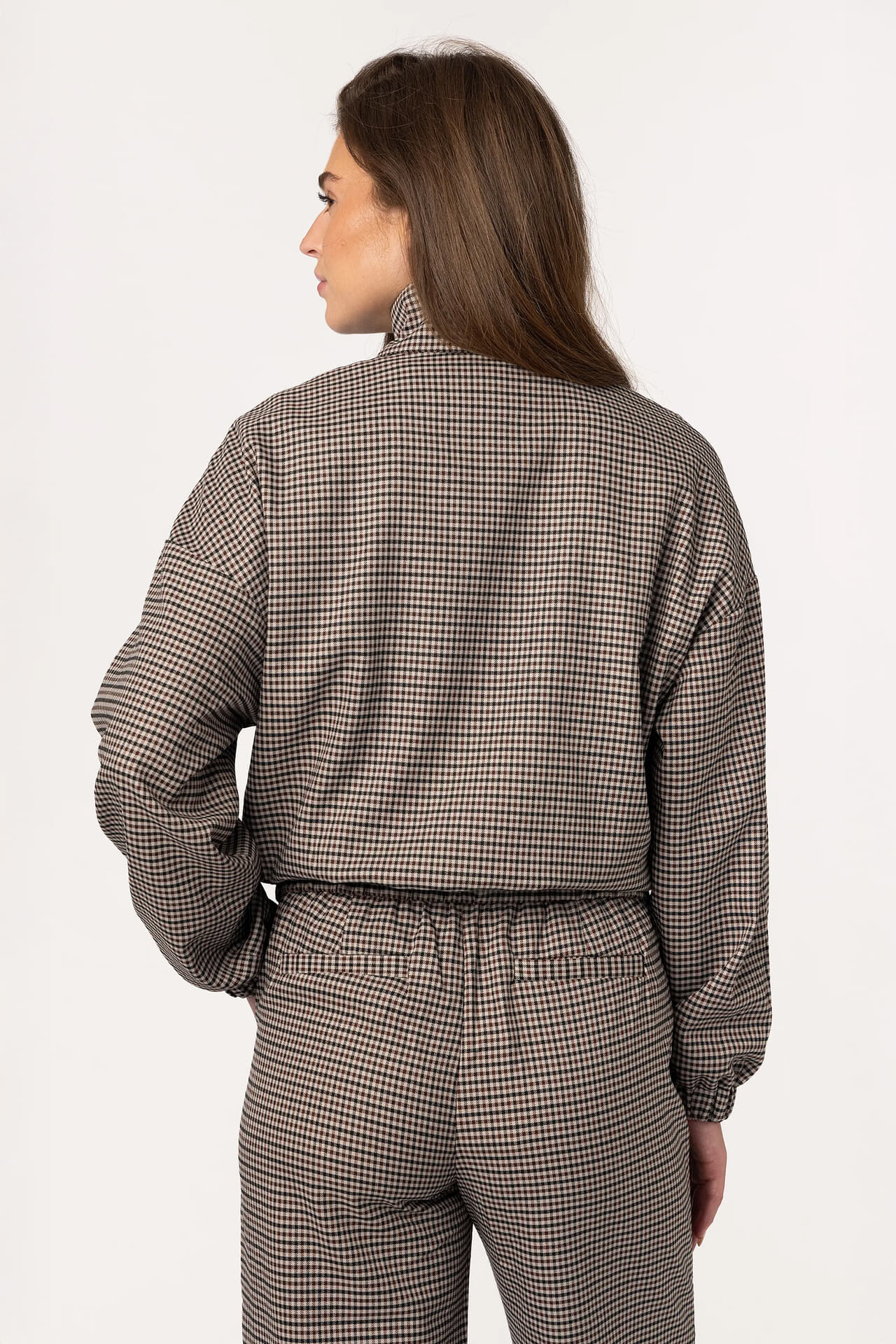 Anna Blue Blazer Melo Bruin dames