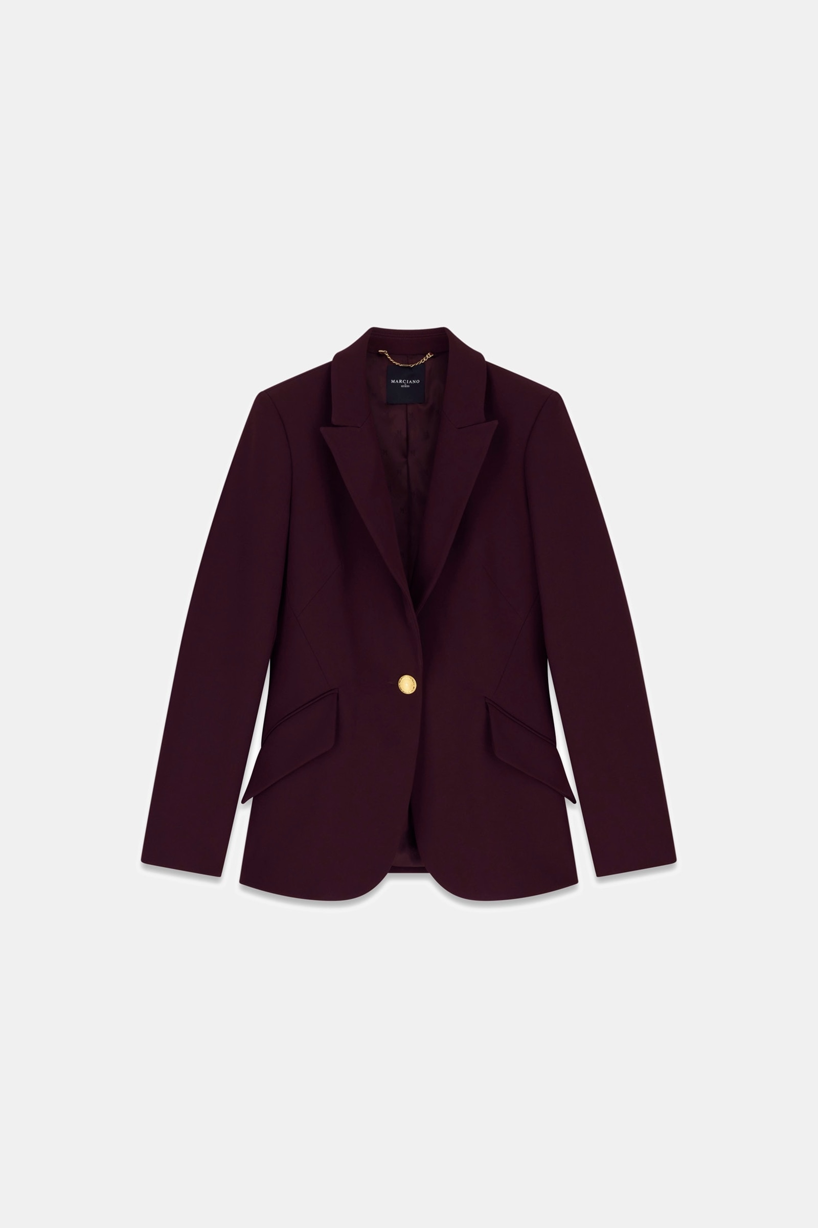 Guess Marciano Blazer Met Enkele Knoopsluiting in rood
