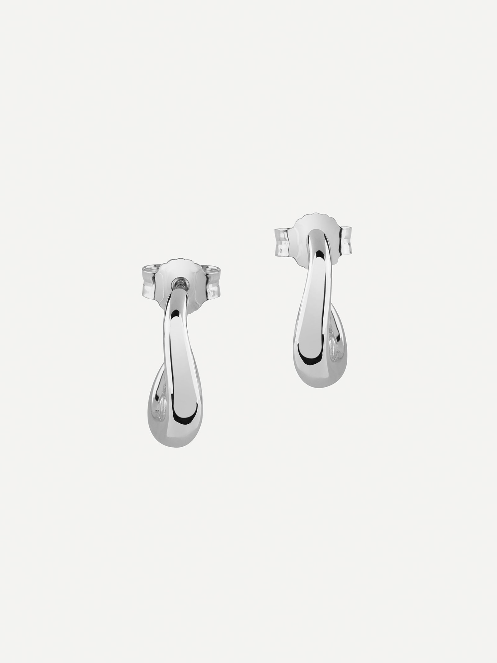 Guess Fluid Oorbellen in zilver