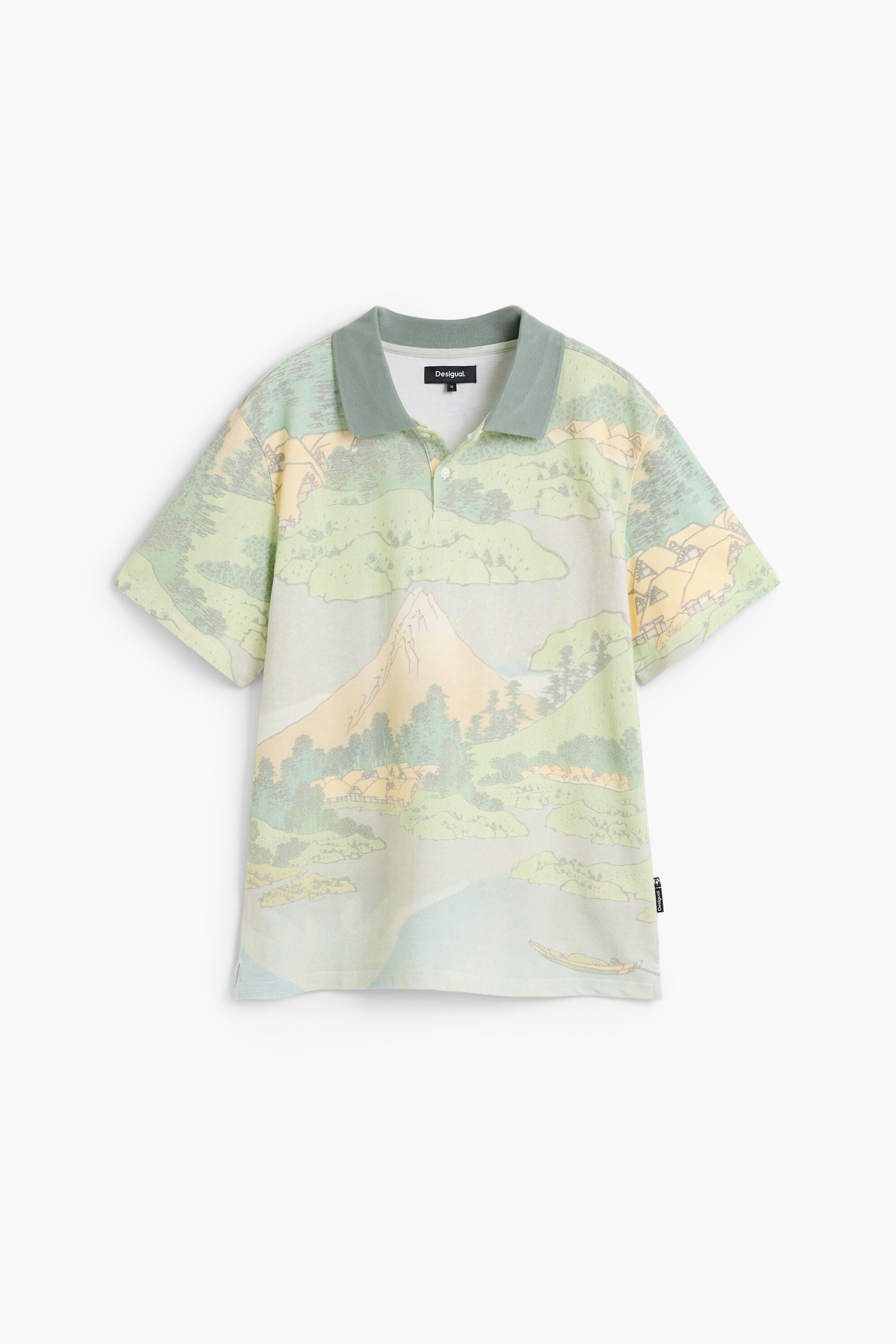 Desigual Overhemd met print van biologisch katoen