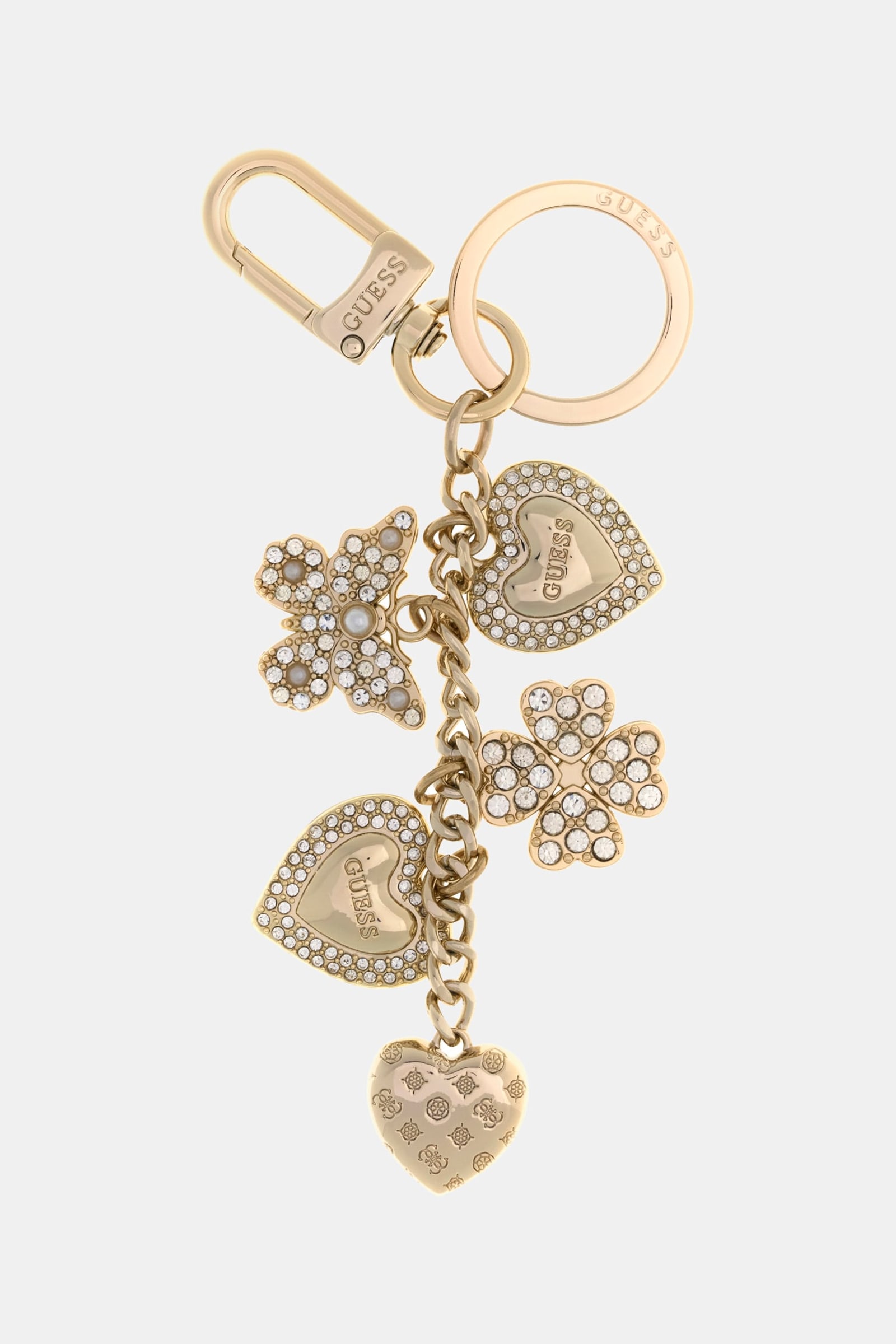 Guess Sleutelhanger Met Strass