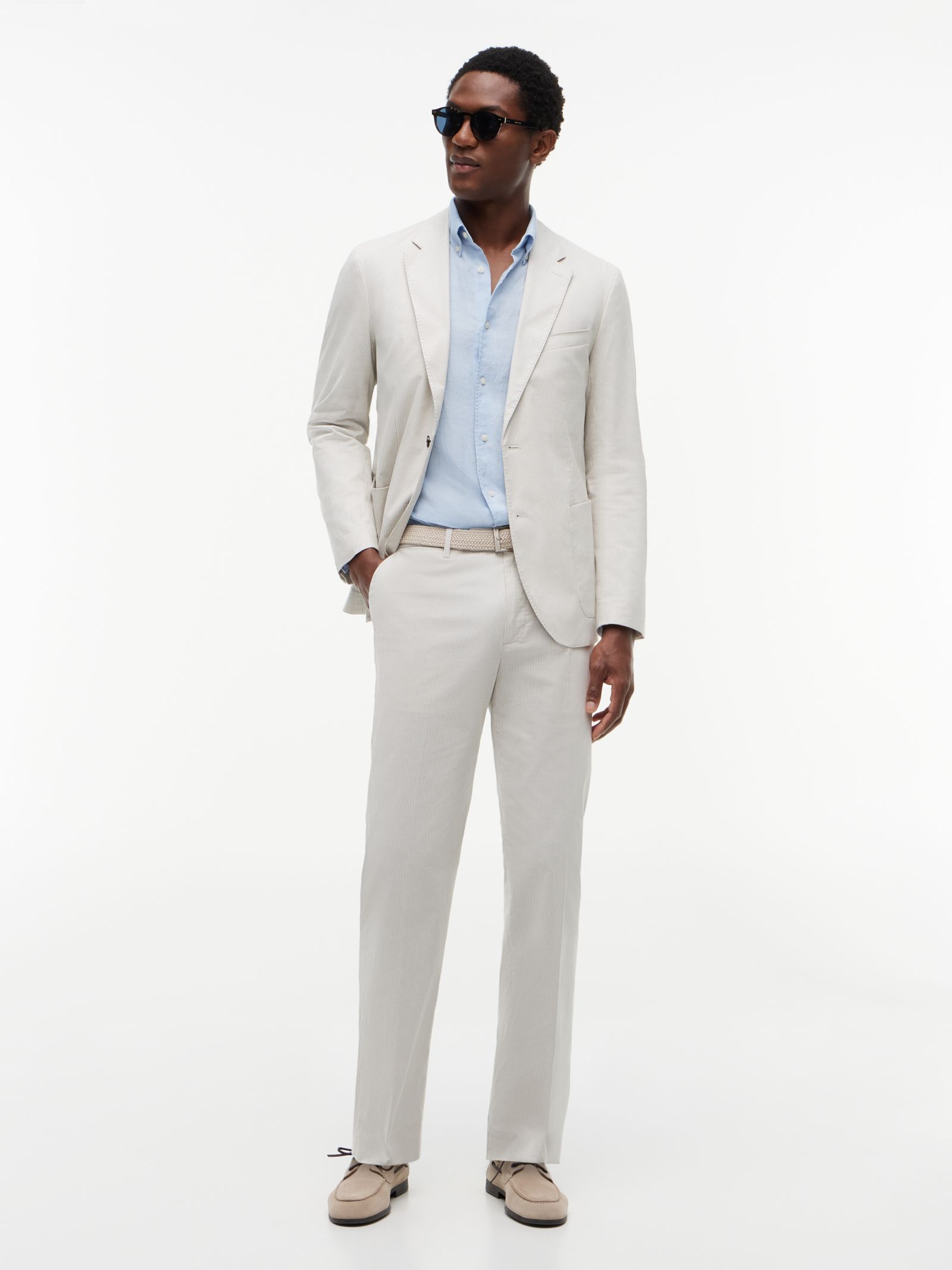 Tommy Hilfiger New York Label Regular broek van Dobby
