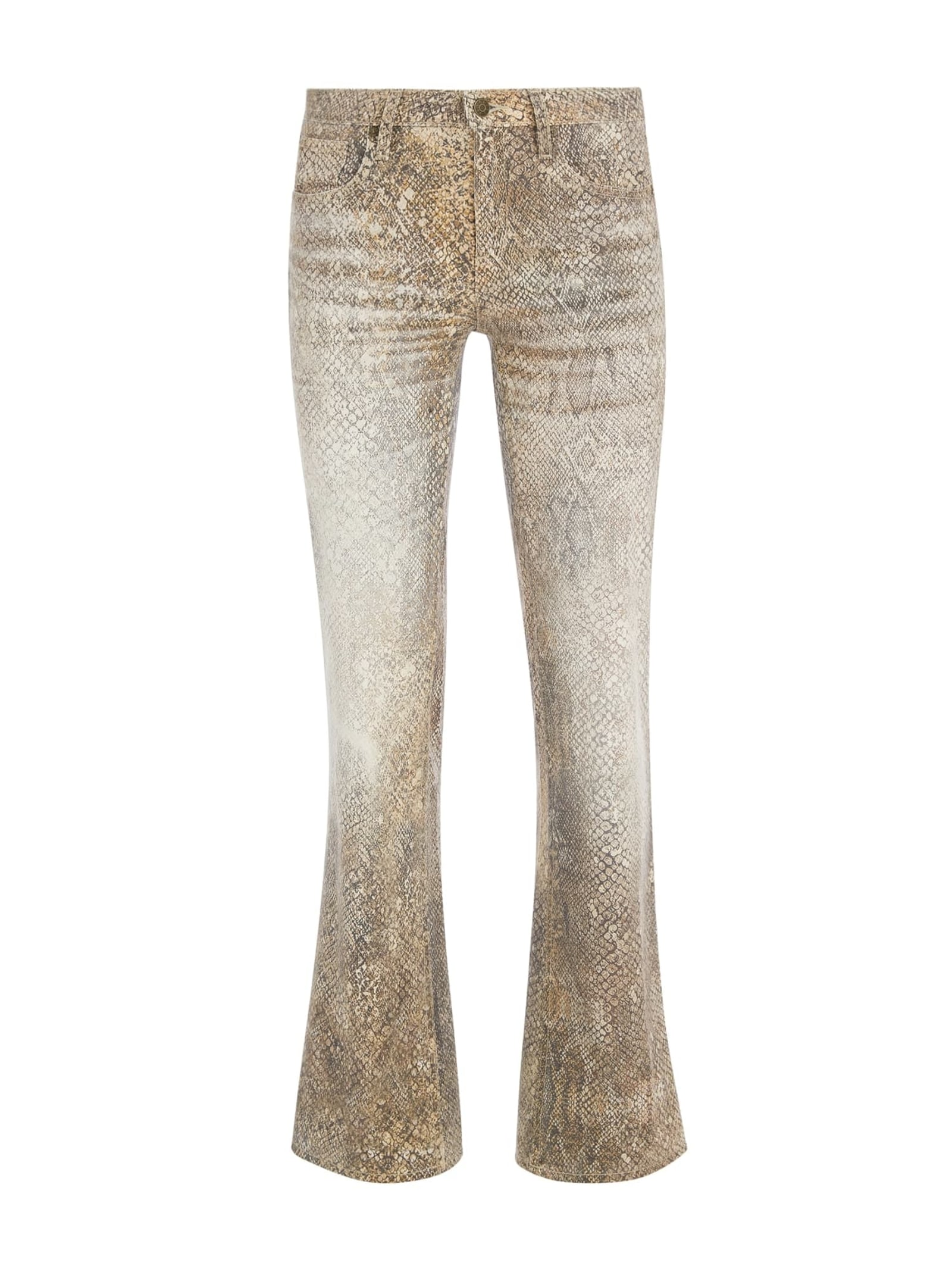 Guess Jeans Rechte Broekspijp Normale Taille for women in beige