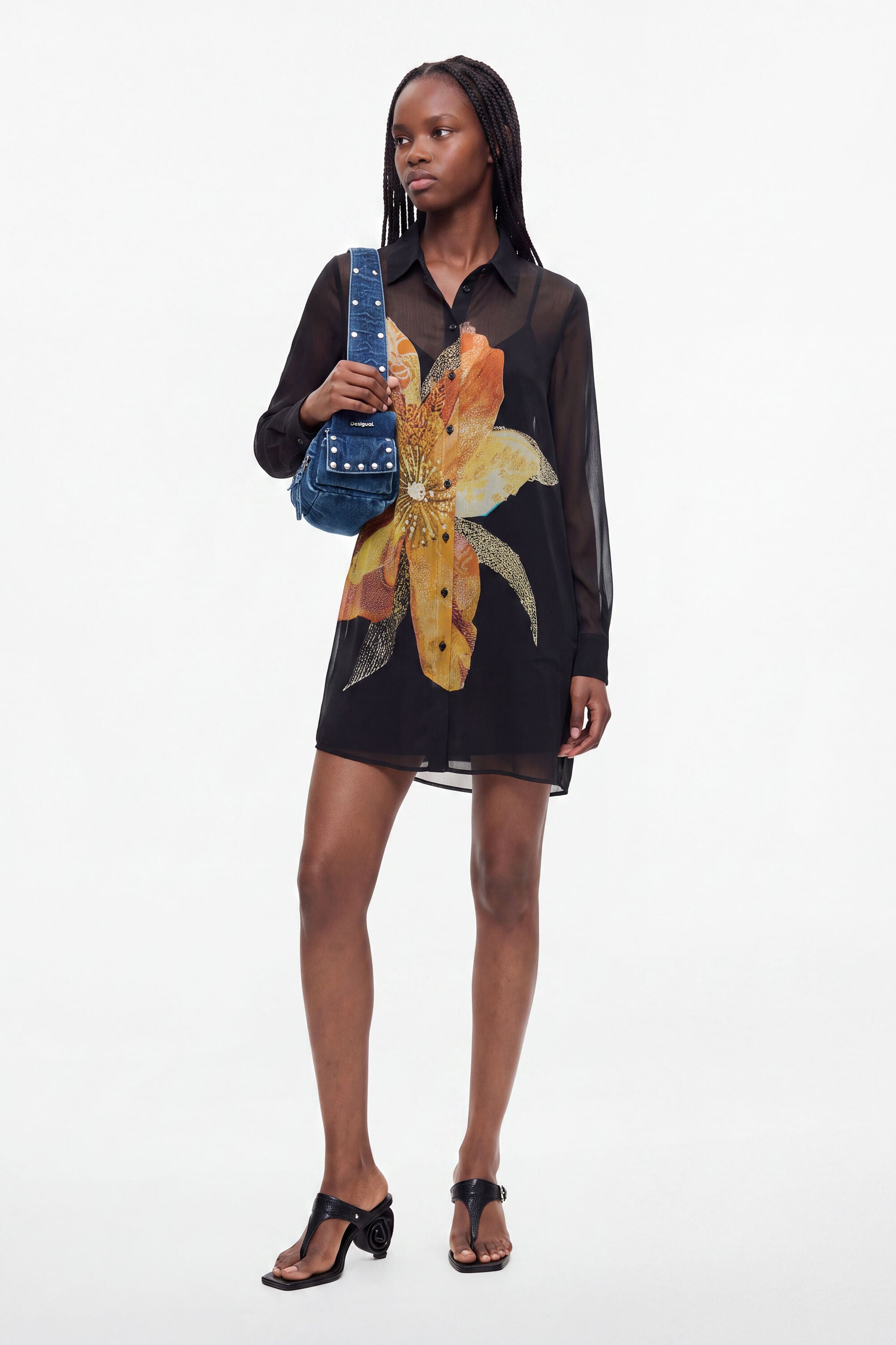 Desigual Bloemenprint jurk