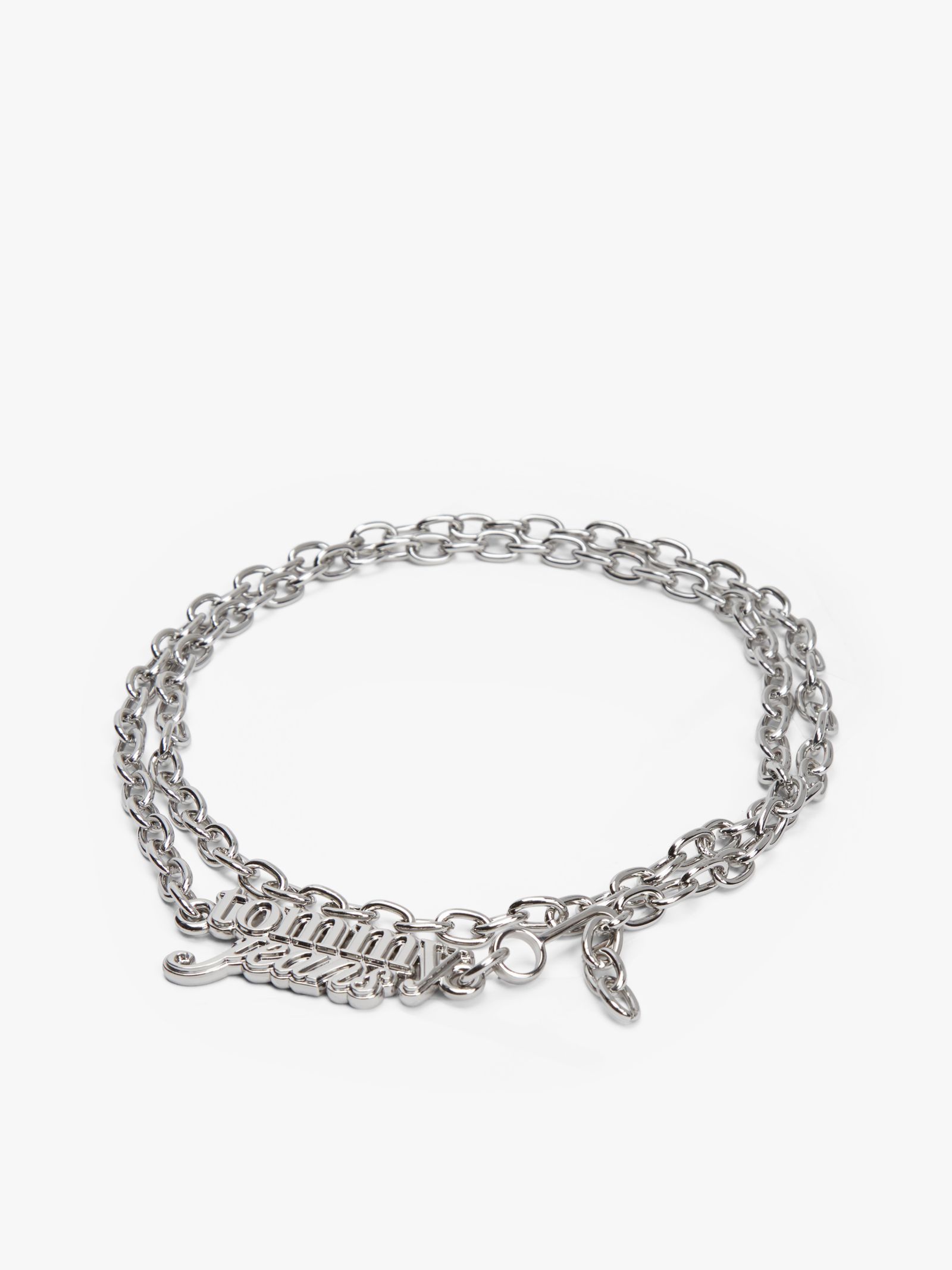 Tommy Jeans Ceintuur van Schakelketting met Metalen Logo