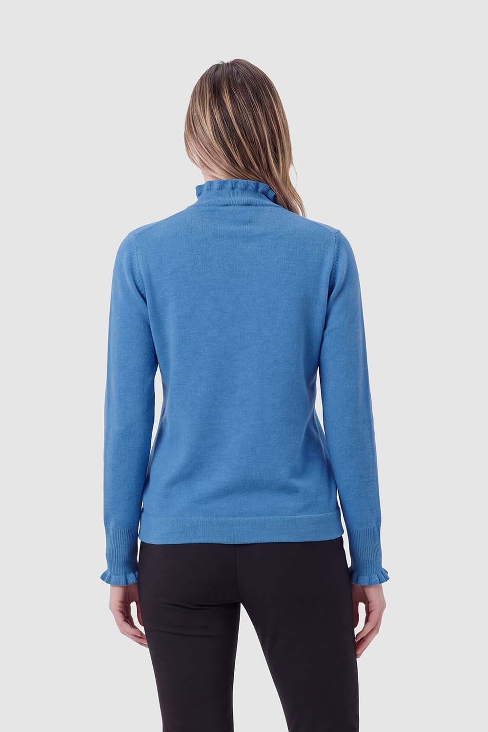 Bloomings Trui Blauw dames