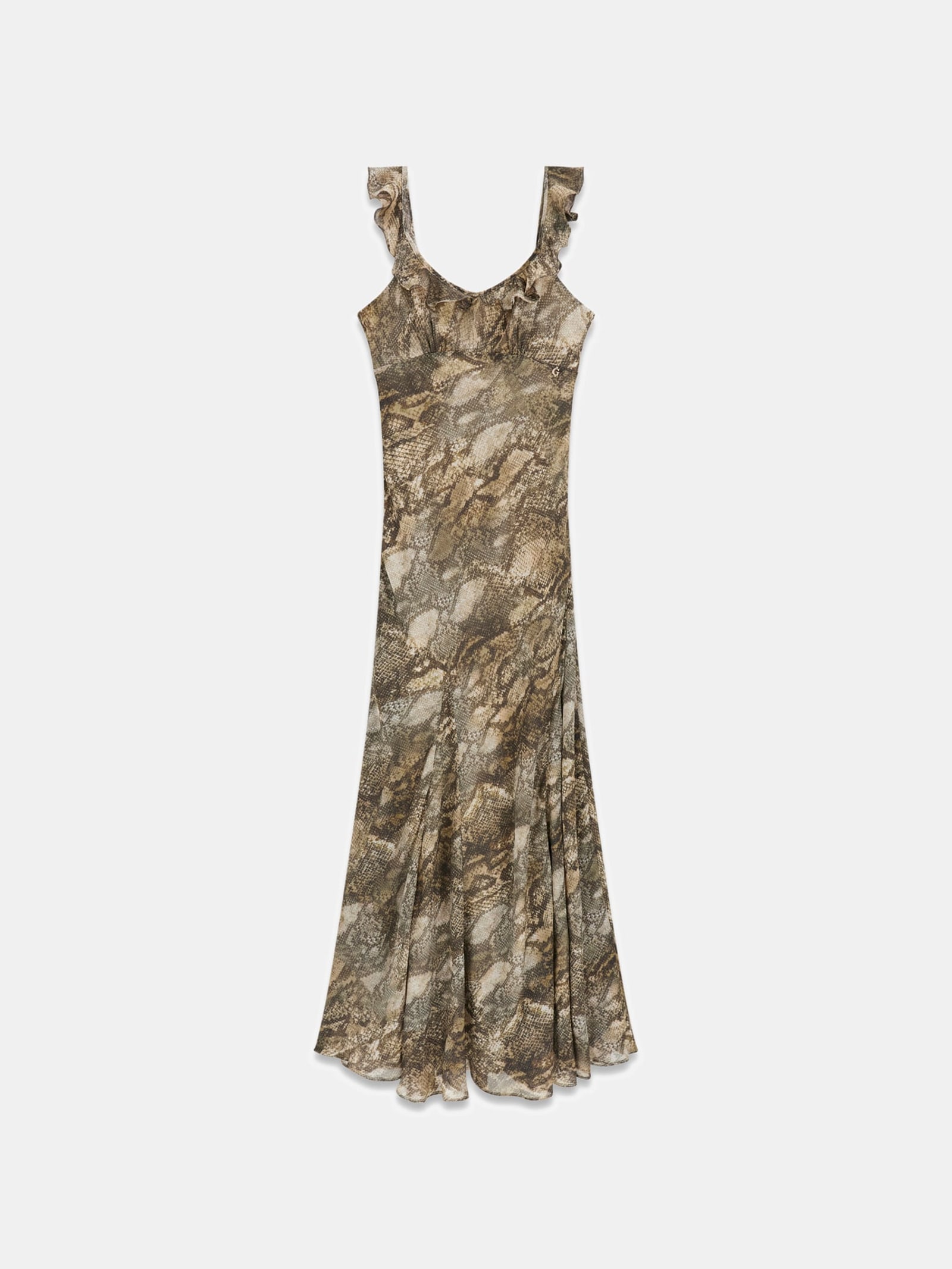 Guess Bedrukt Lang Dress