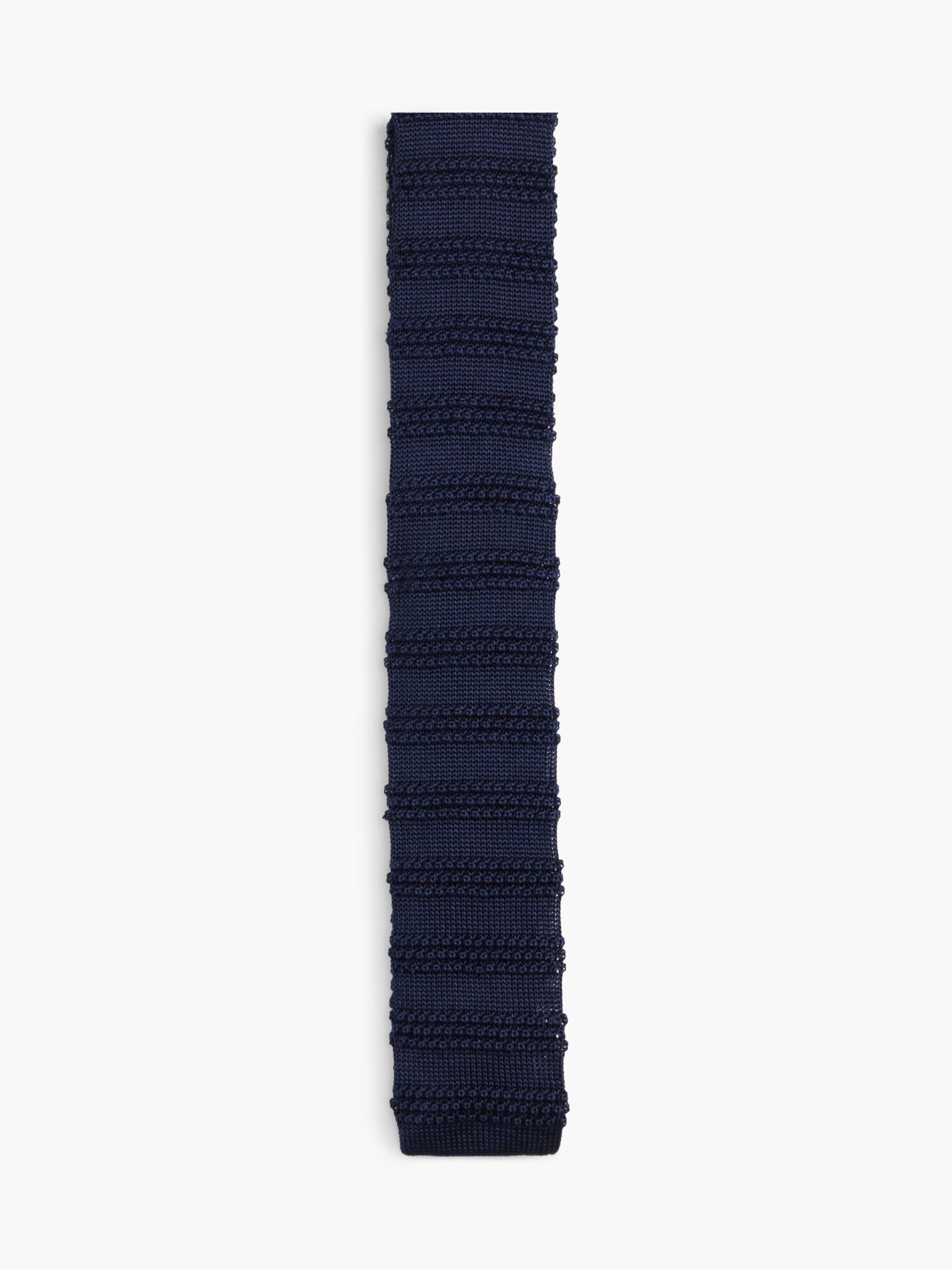 Tommy Hilfiger New York Label gebreide das van pure zijde in marine