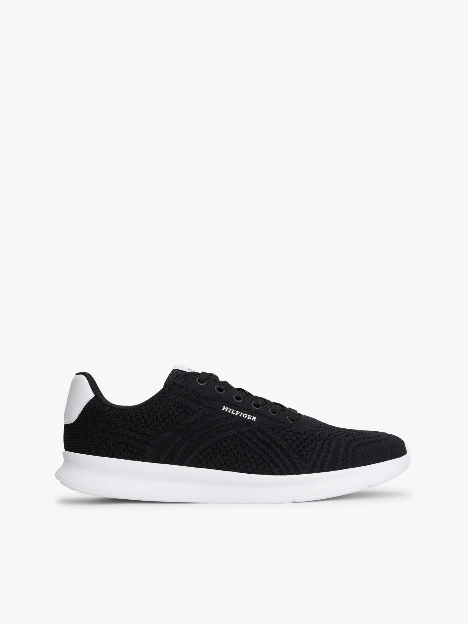 Tommy Hilfiger lichtgewicht gebreide sneaker met Monotype logo