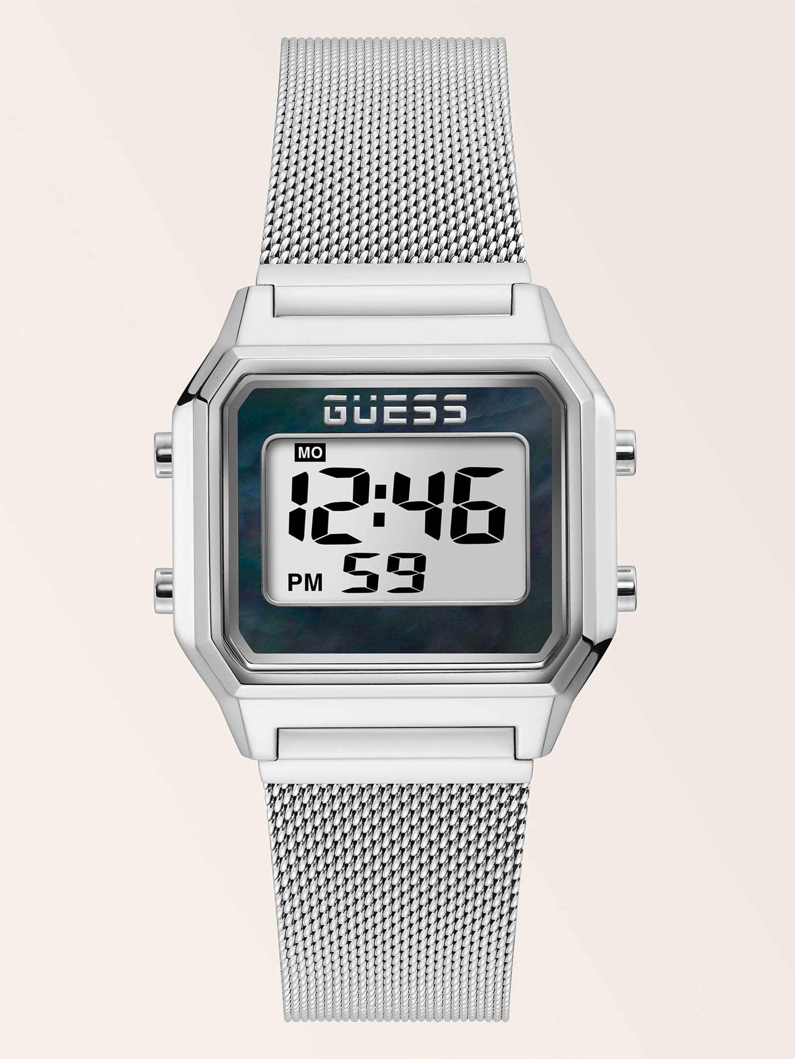 Guess Digitaal Horloge Staal