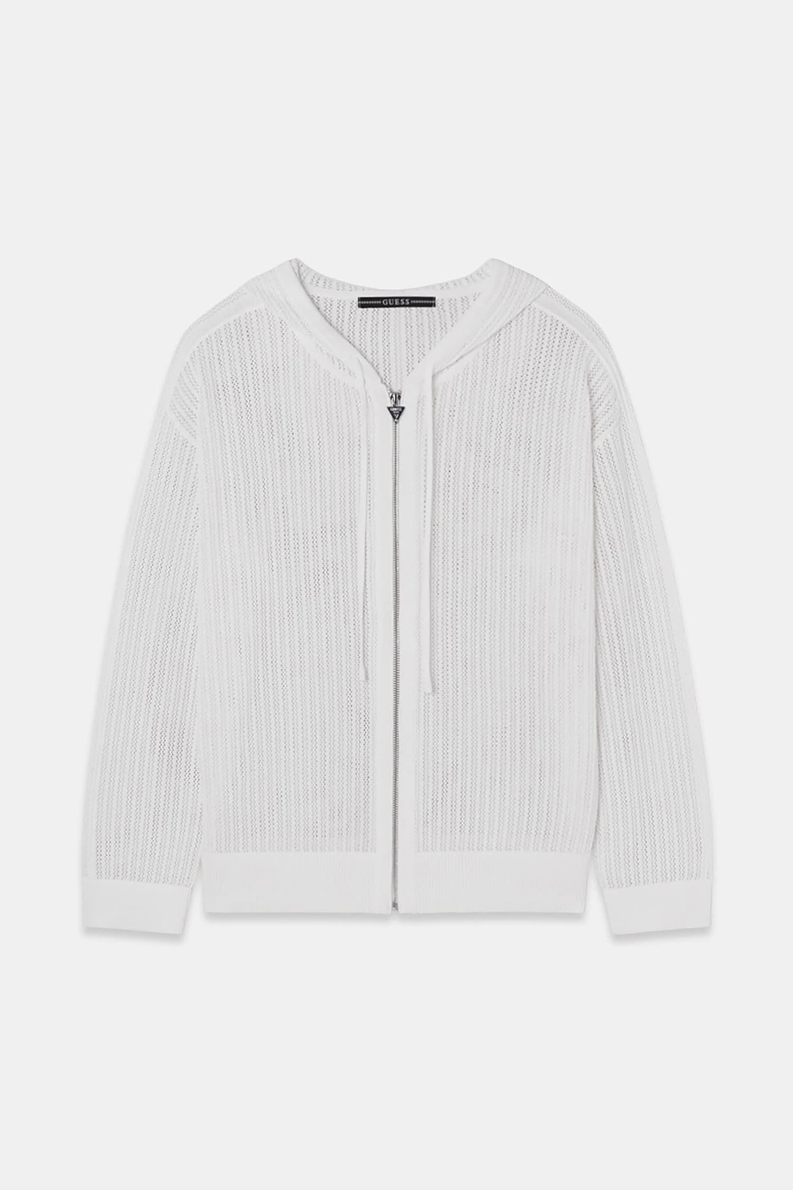 Guess Sweatshirt Van Mesh Met Capuchon