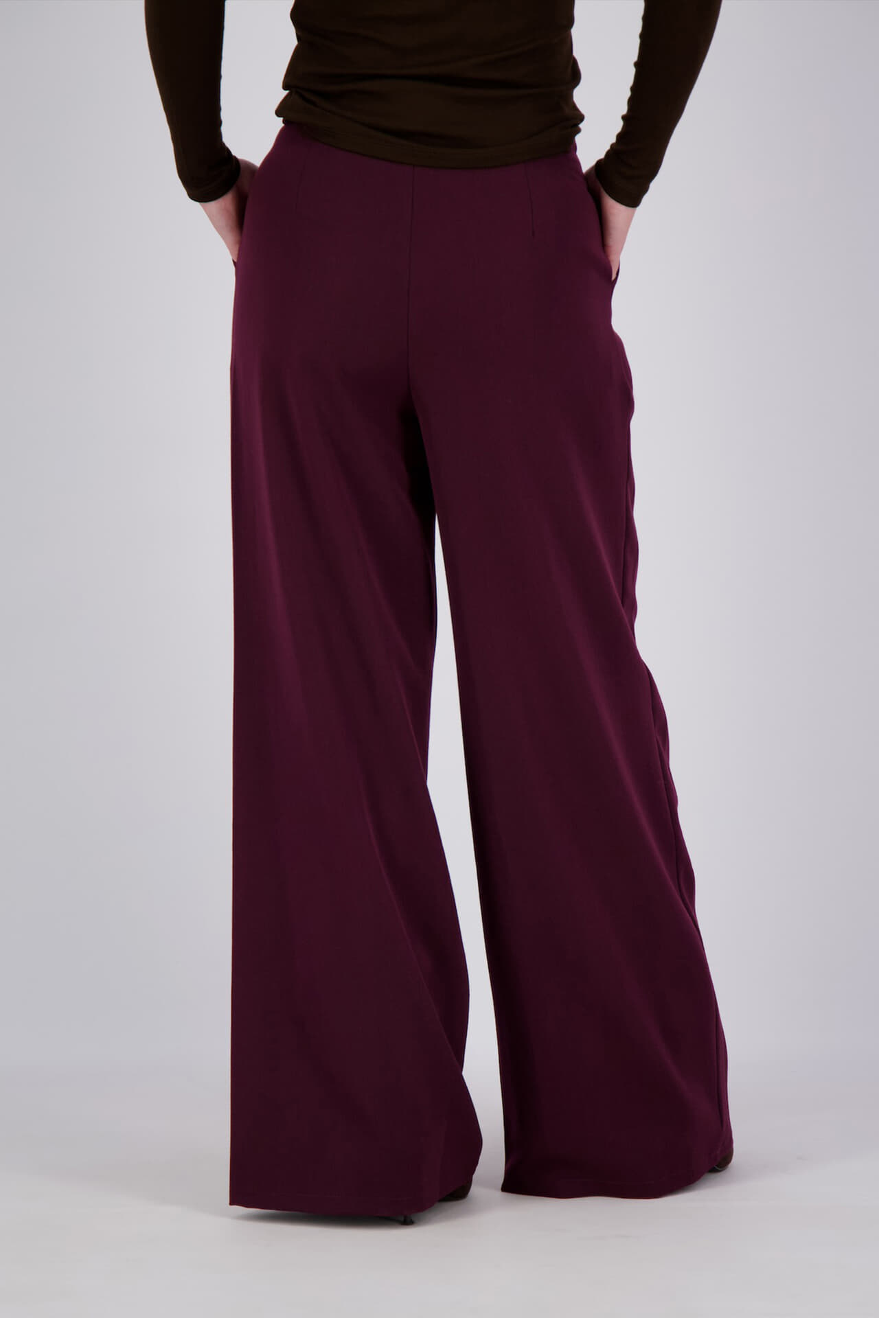 In Shape Broek Jules Bordeaux Rood dames