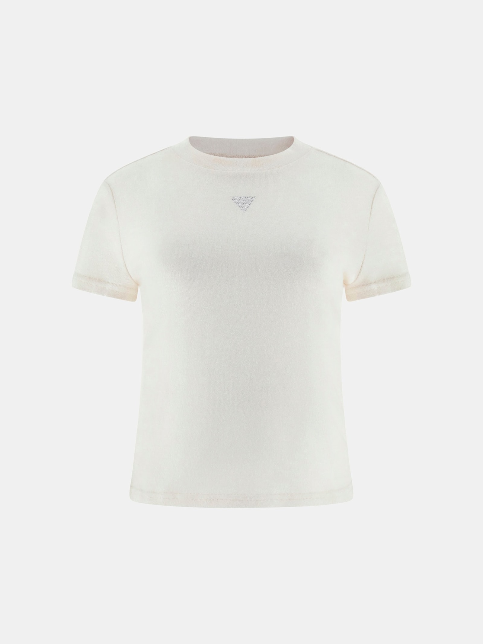 Guess Topje Met Korte Col in wit