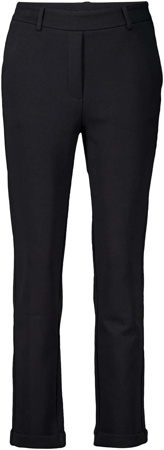 Yaya Broek Scuba Zwart dames
