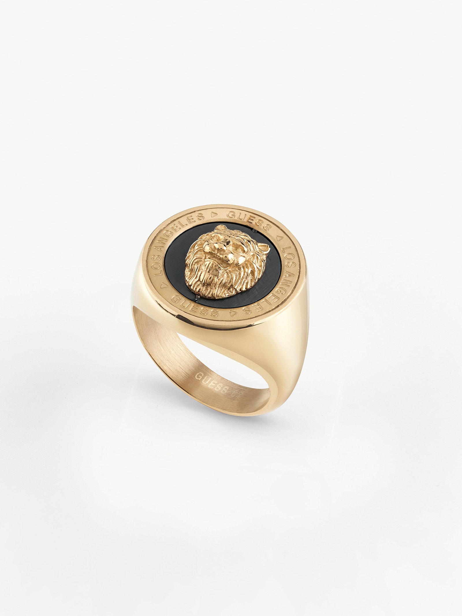 Guess Ring Lion King in goud