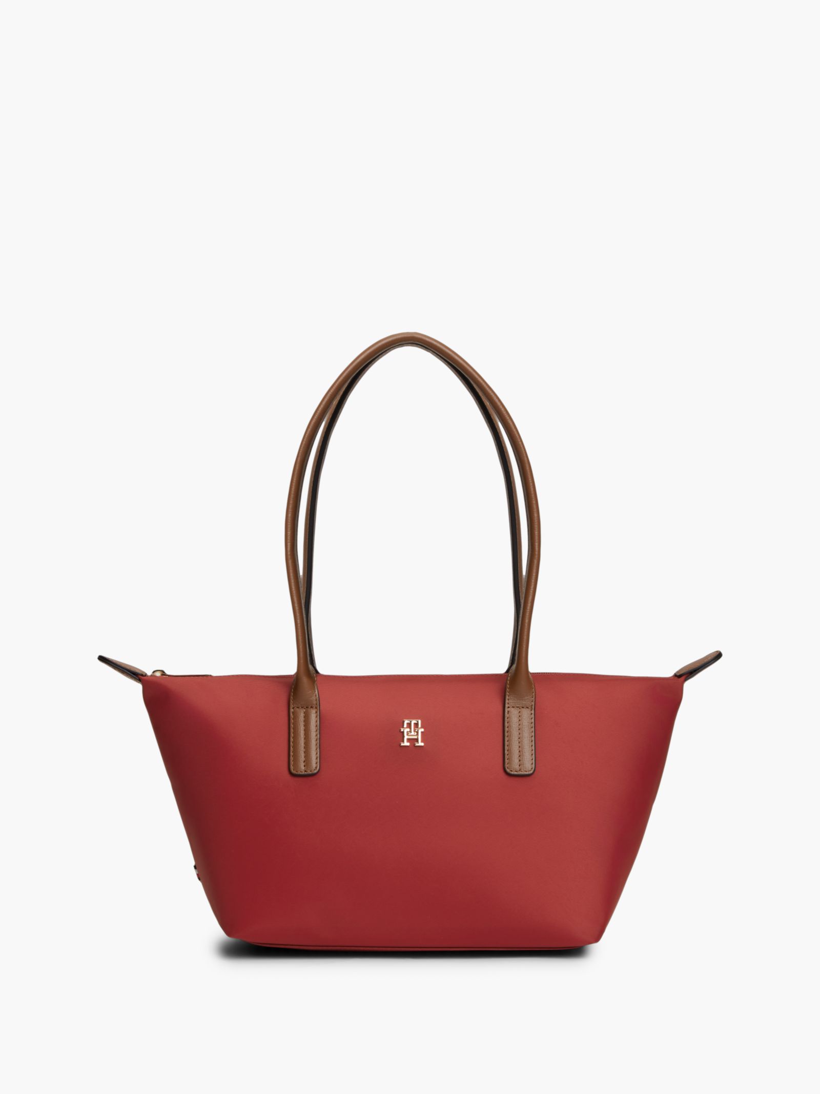 Tommy Hilfiger Popette langwerpige shopper in rood