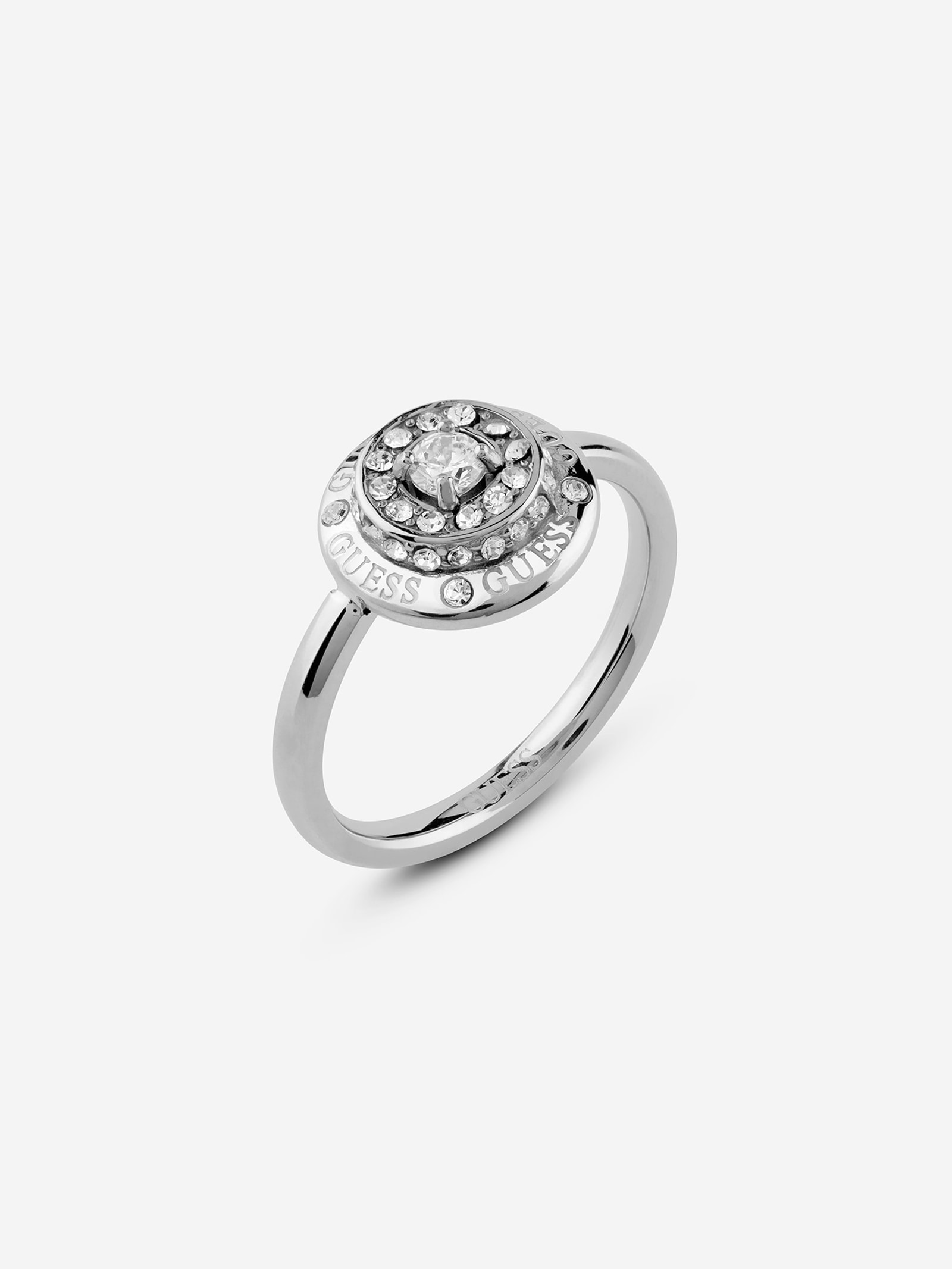 Guess Sparks Ring in zilver