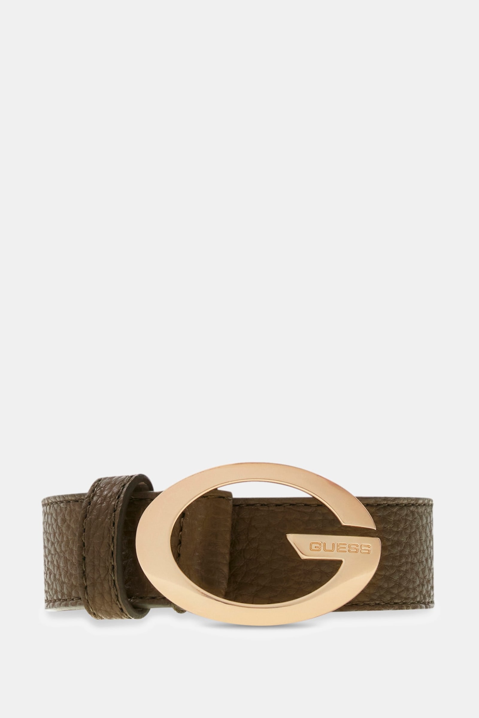 Guess Ceintuur Camden in bruin