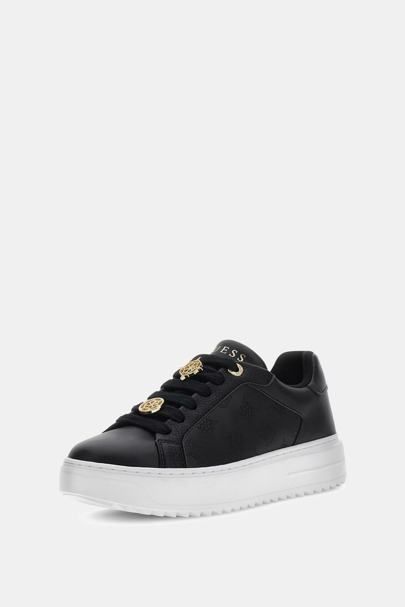 Guess Duena Sneakers Van Echt Leer