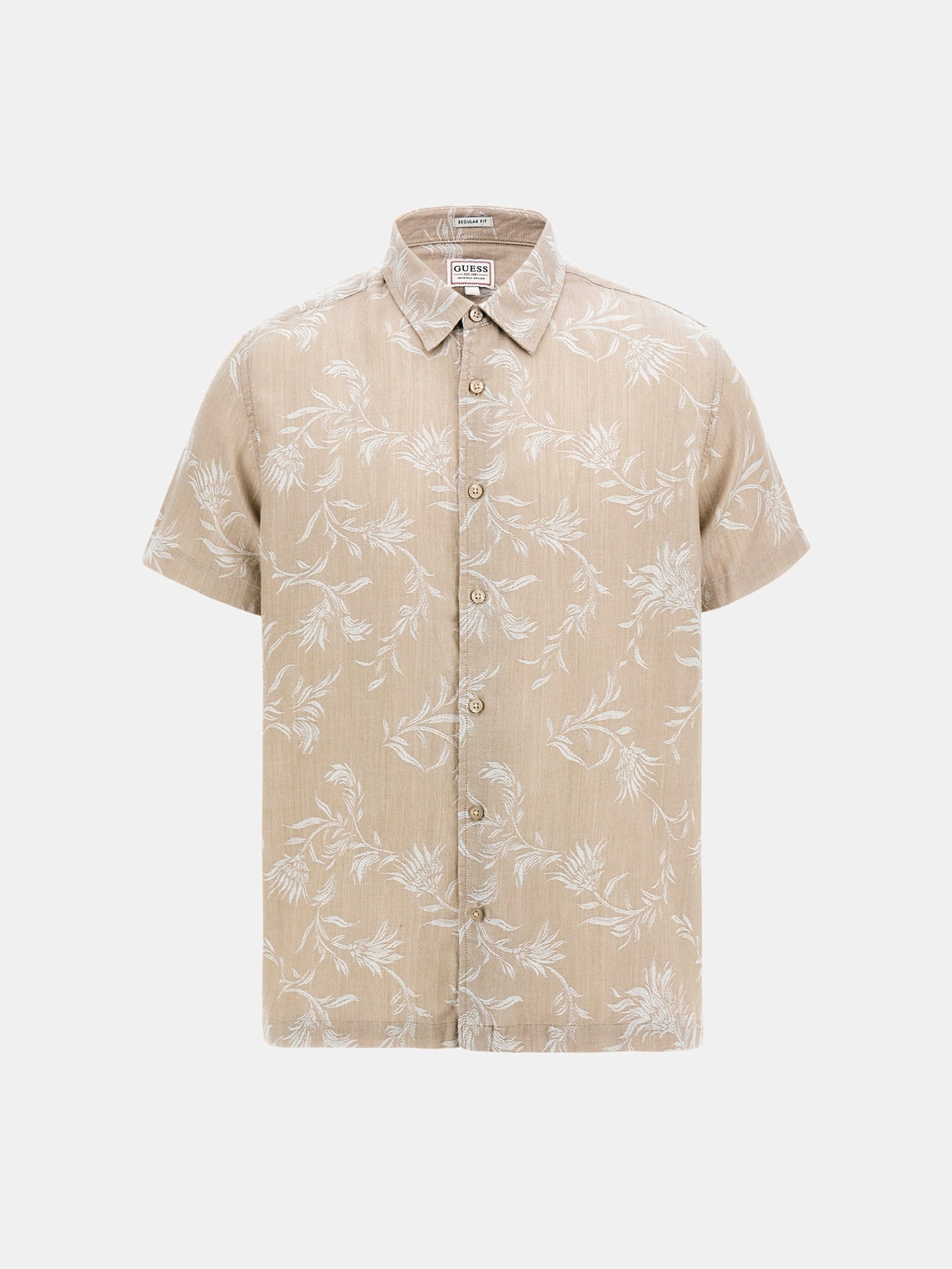Guess Jacquard Overhemd Lyocellmix