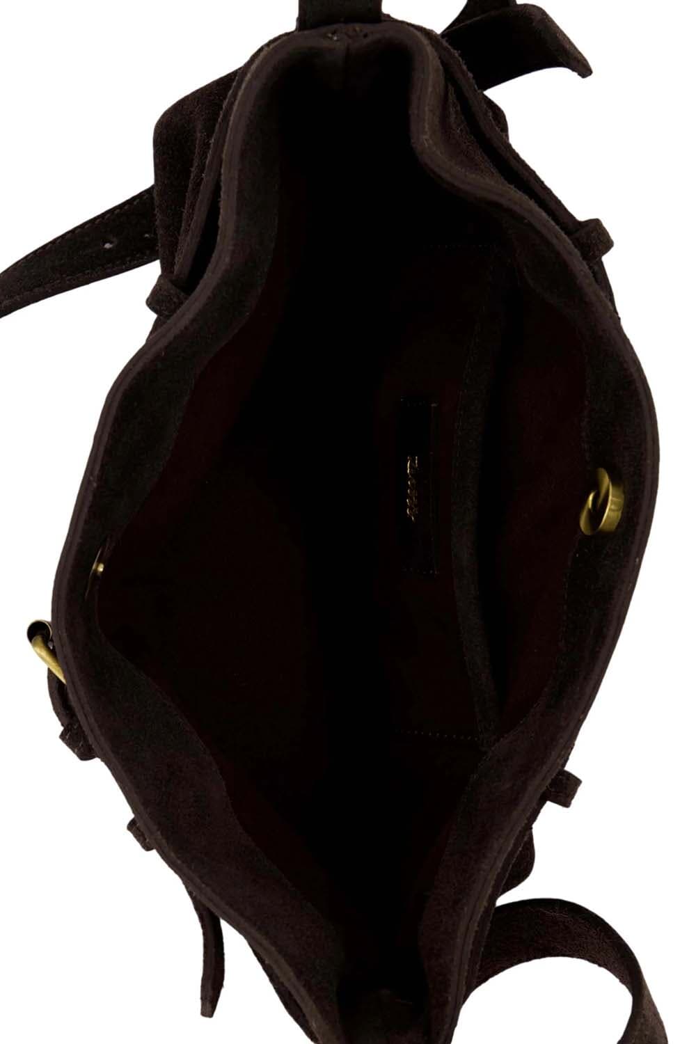 Zusss Tas Suede Bruin dames
