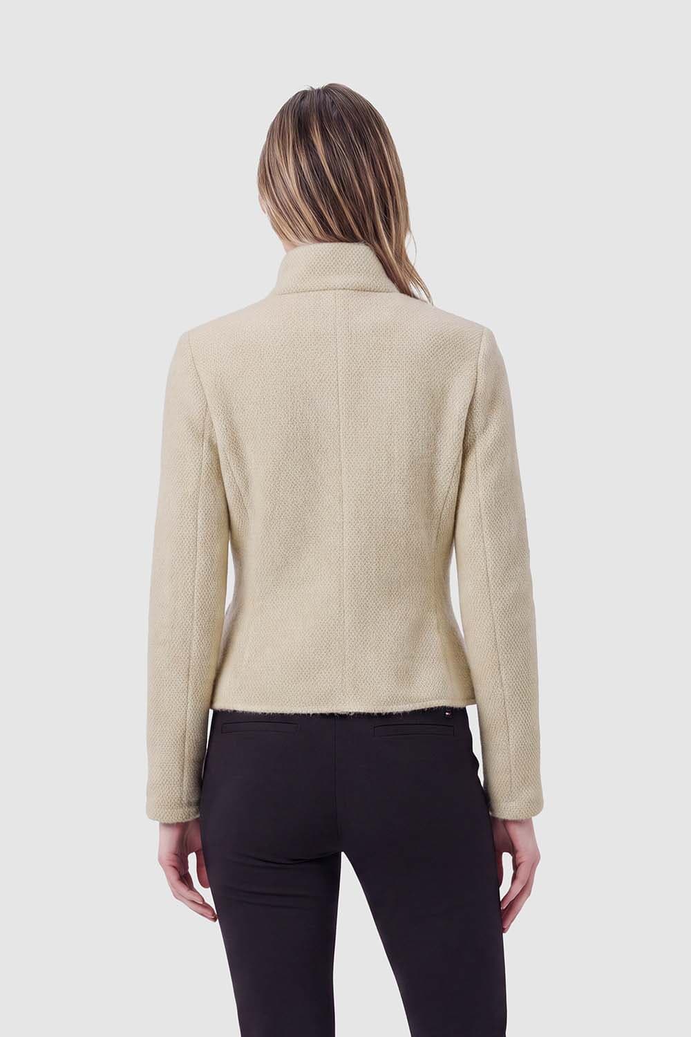 B Three Blazer Maartje Beige dames