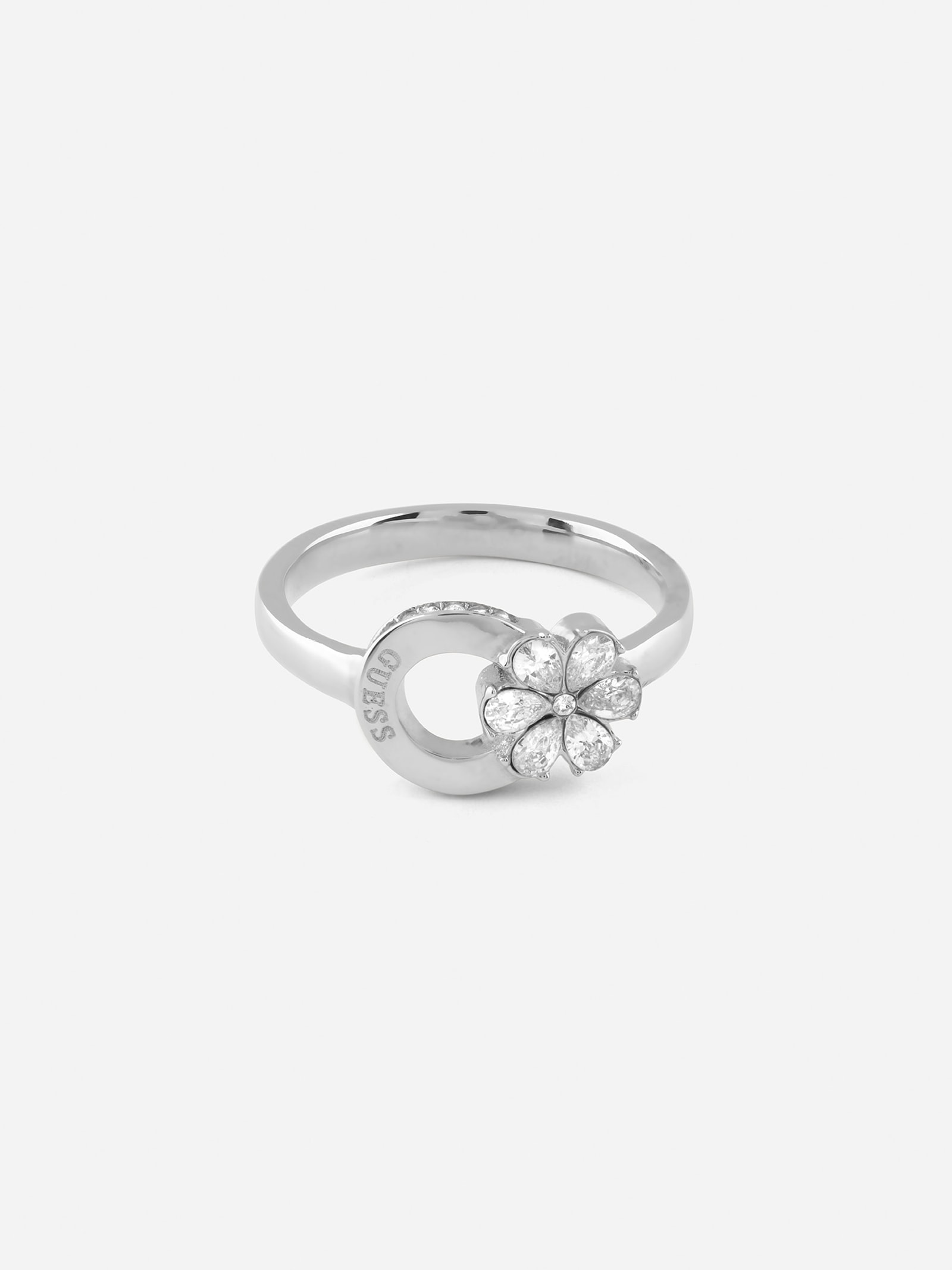 Guess Ring Lily in zilver
