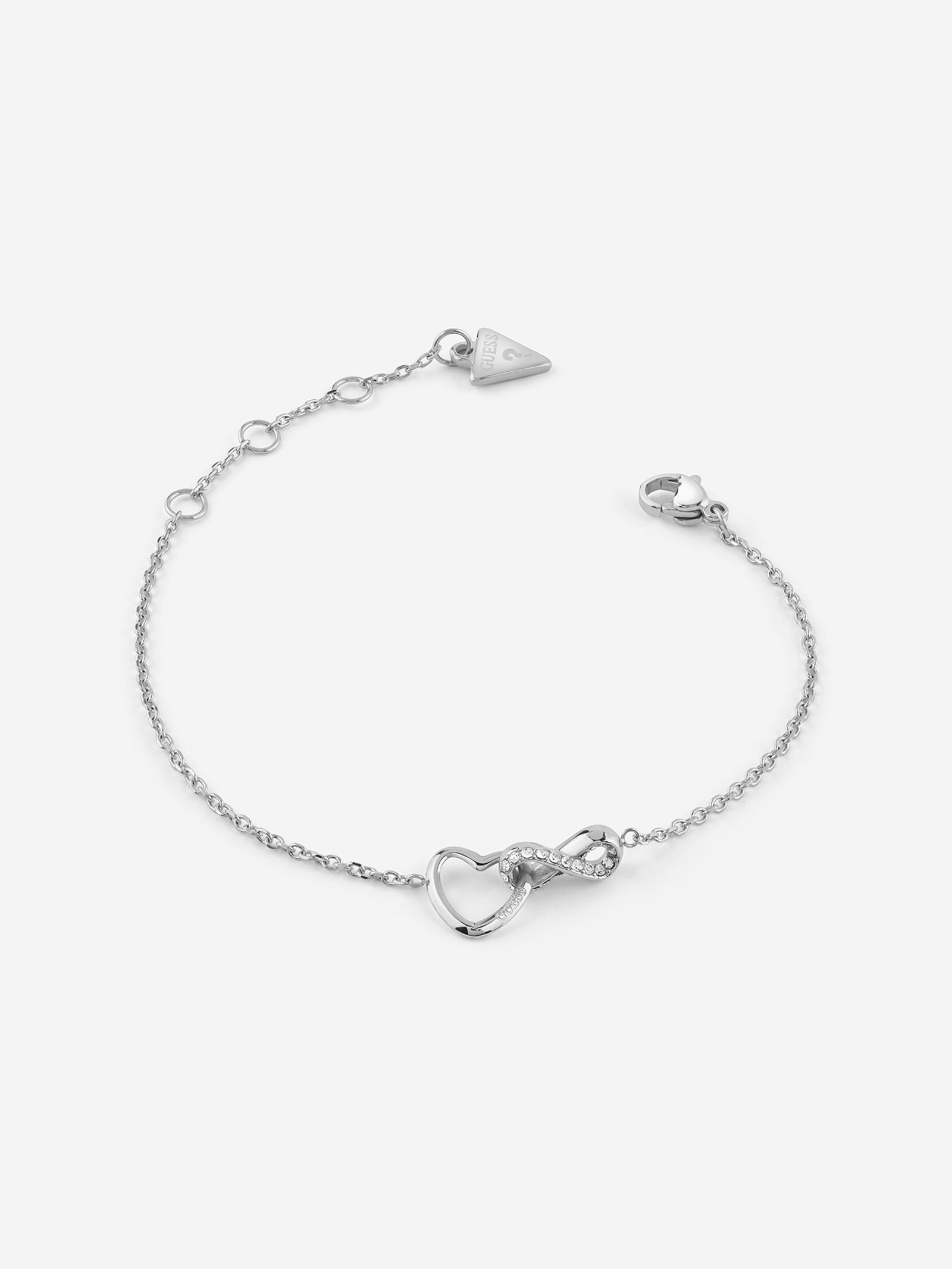 Guess Armband Iconique in zilver