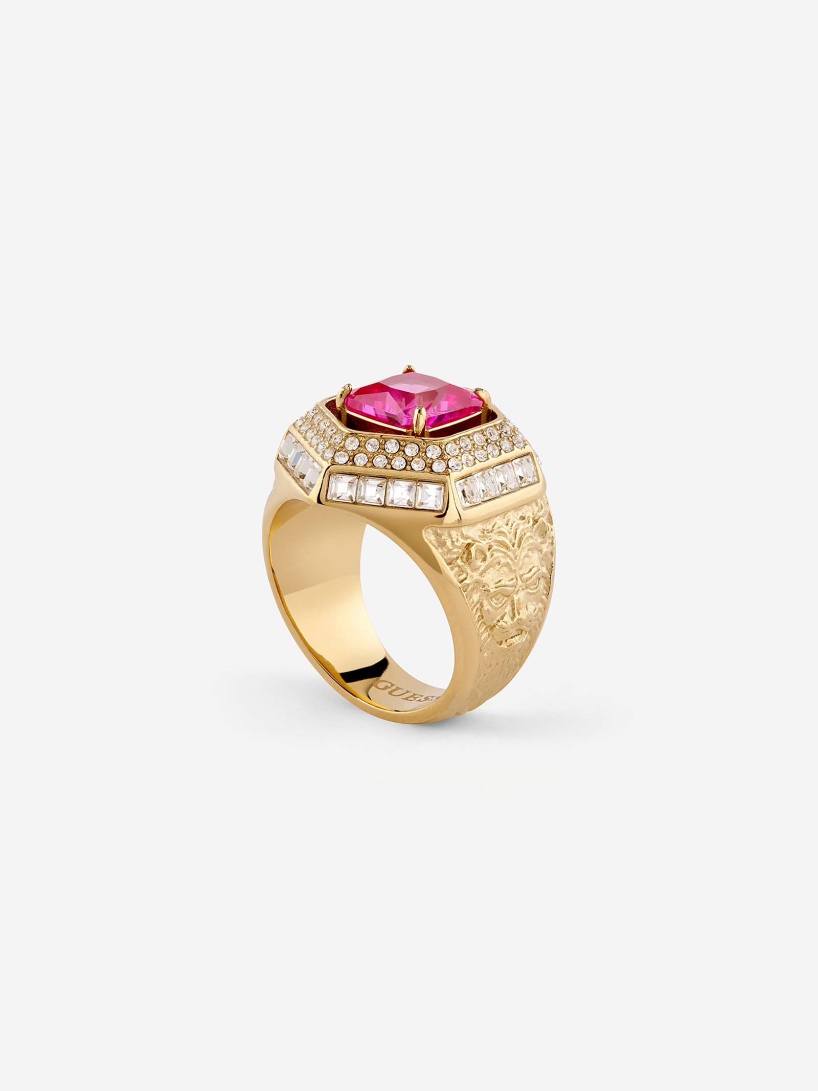 Guess Lioness Queen Ring unisex