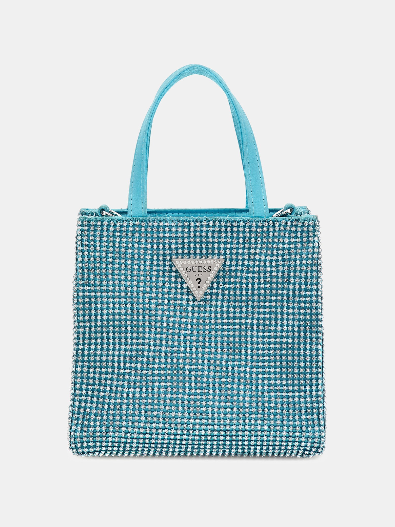 Guess Sofia Minihandtas Met Stras in blauw