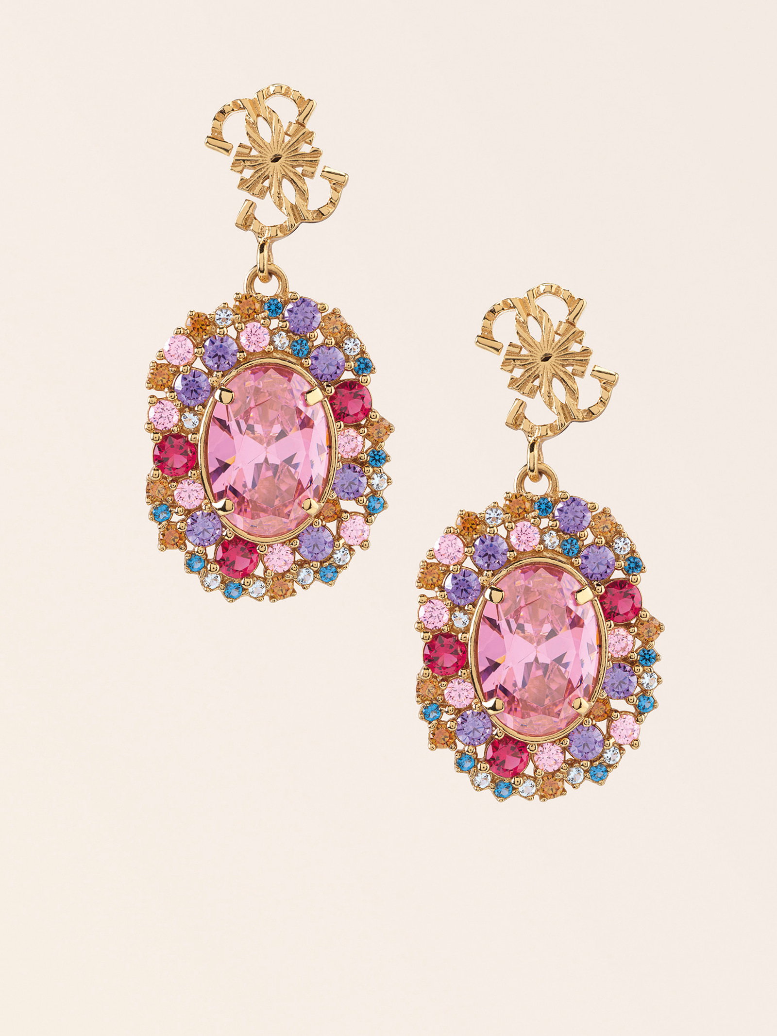 Guess Giardino Degli Aranci Oorbellen in roze