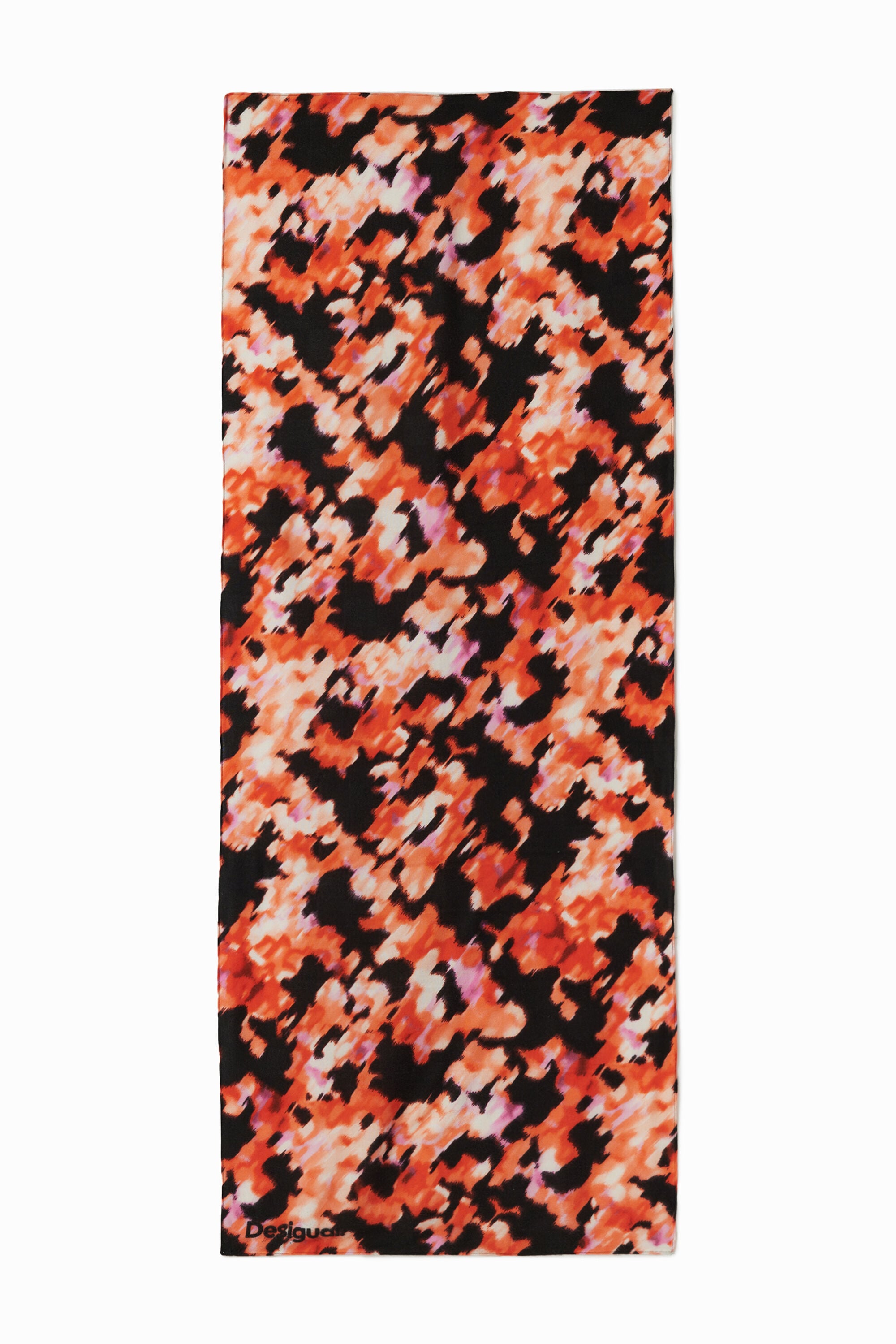 Desigual Rechthoekige sjaal met abstracte print