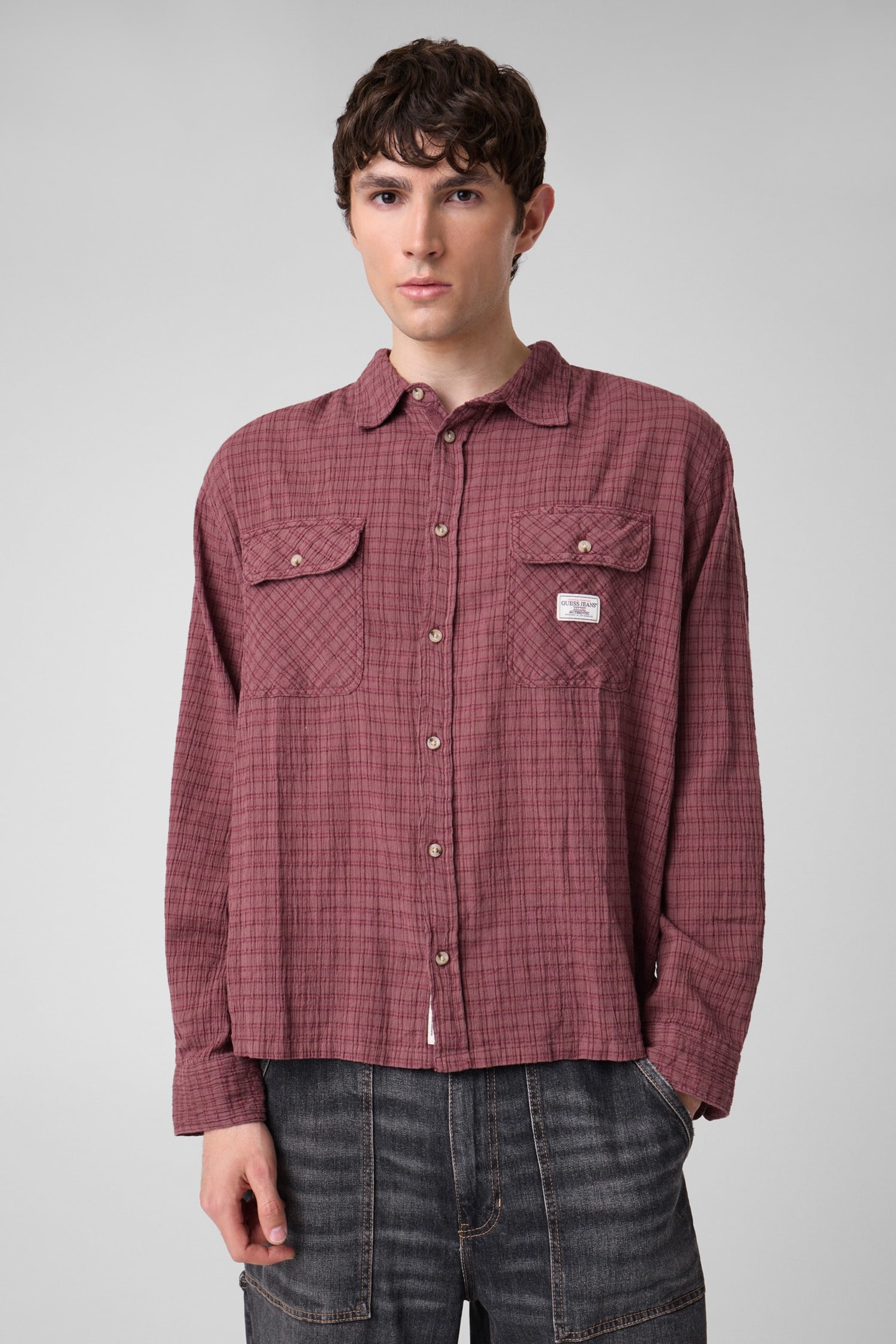 Guess Boxy Fit Bedrukte Blouse