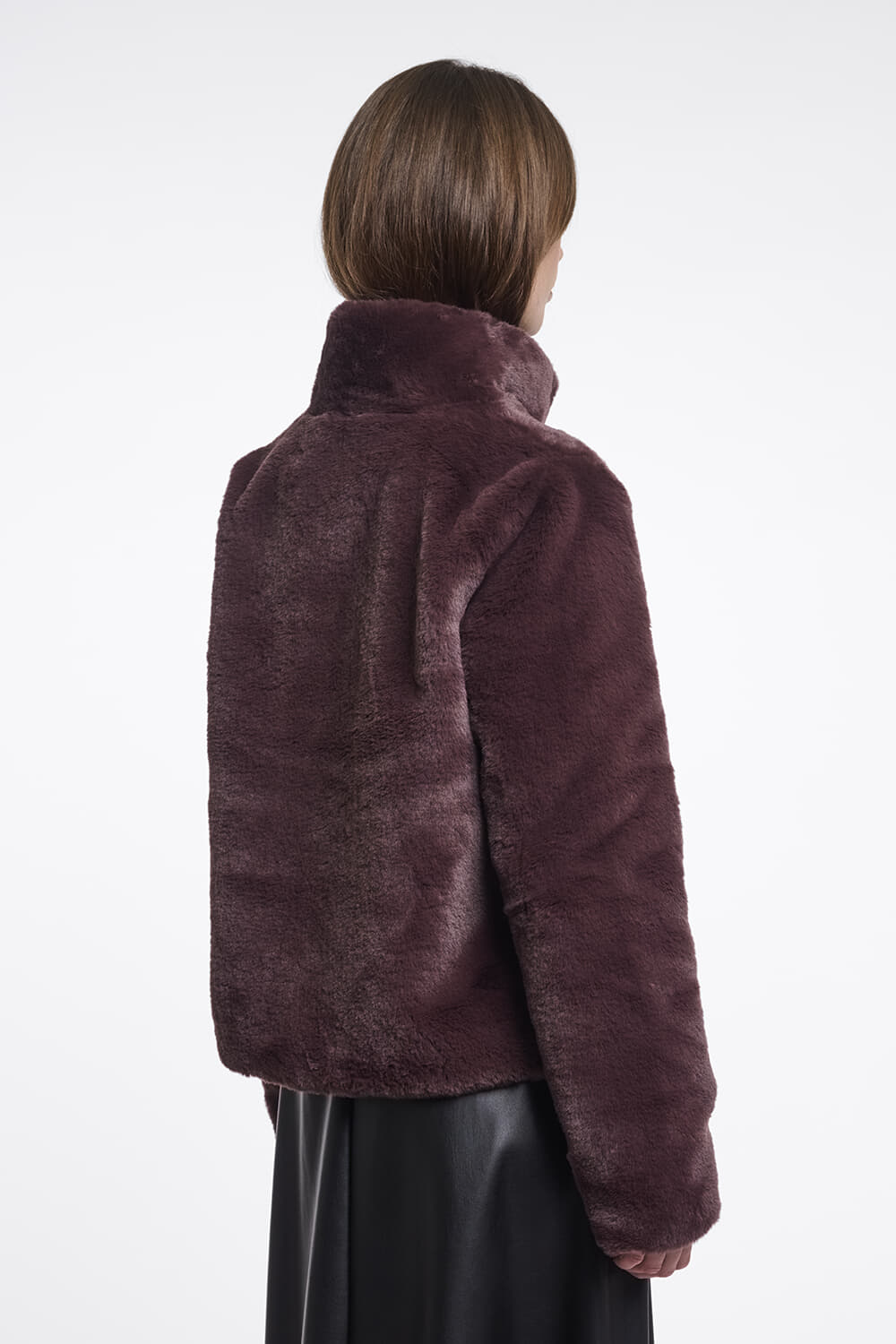 Rino & Pelle Rino & Pelle Jas Vie Faux fur Bruin dames