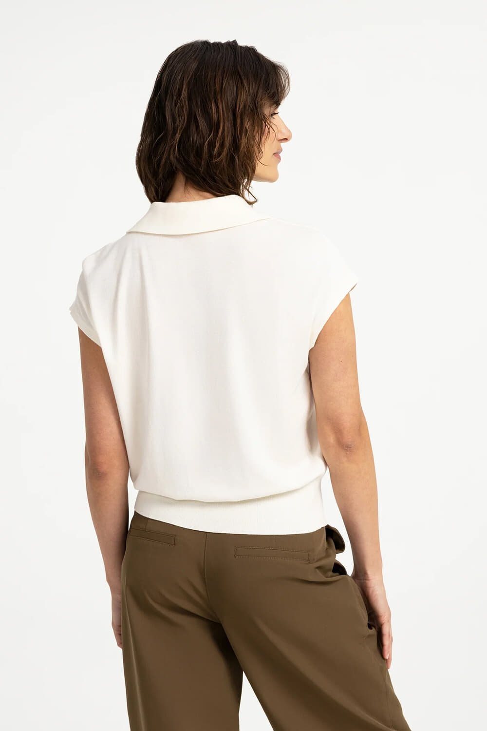 Yaya Top Off White dames