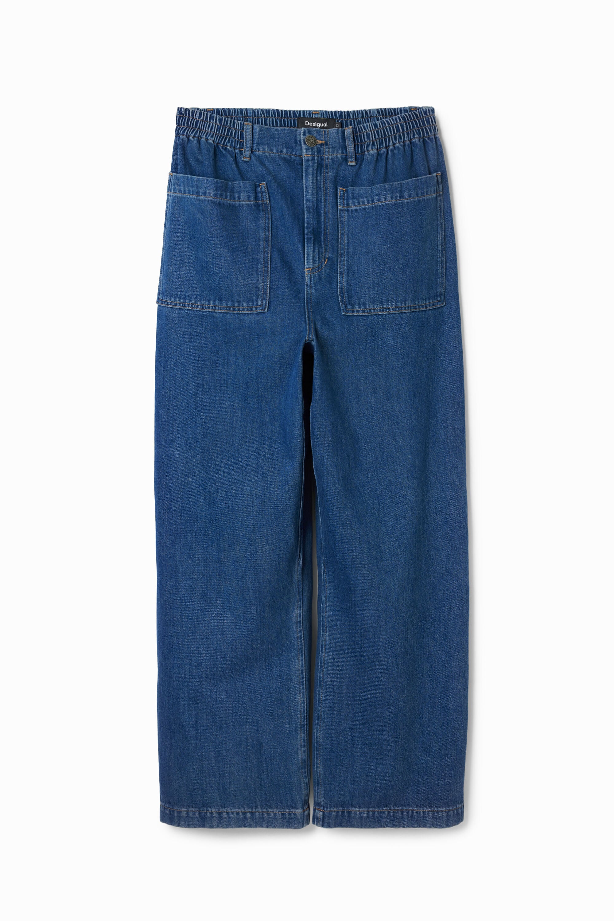Desigual Lange jeans met zakken