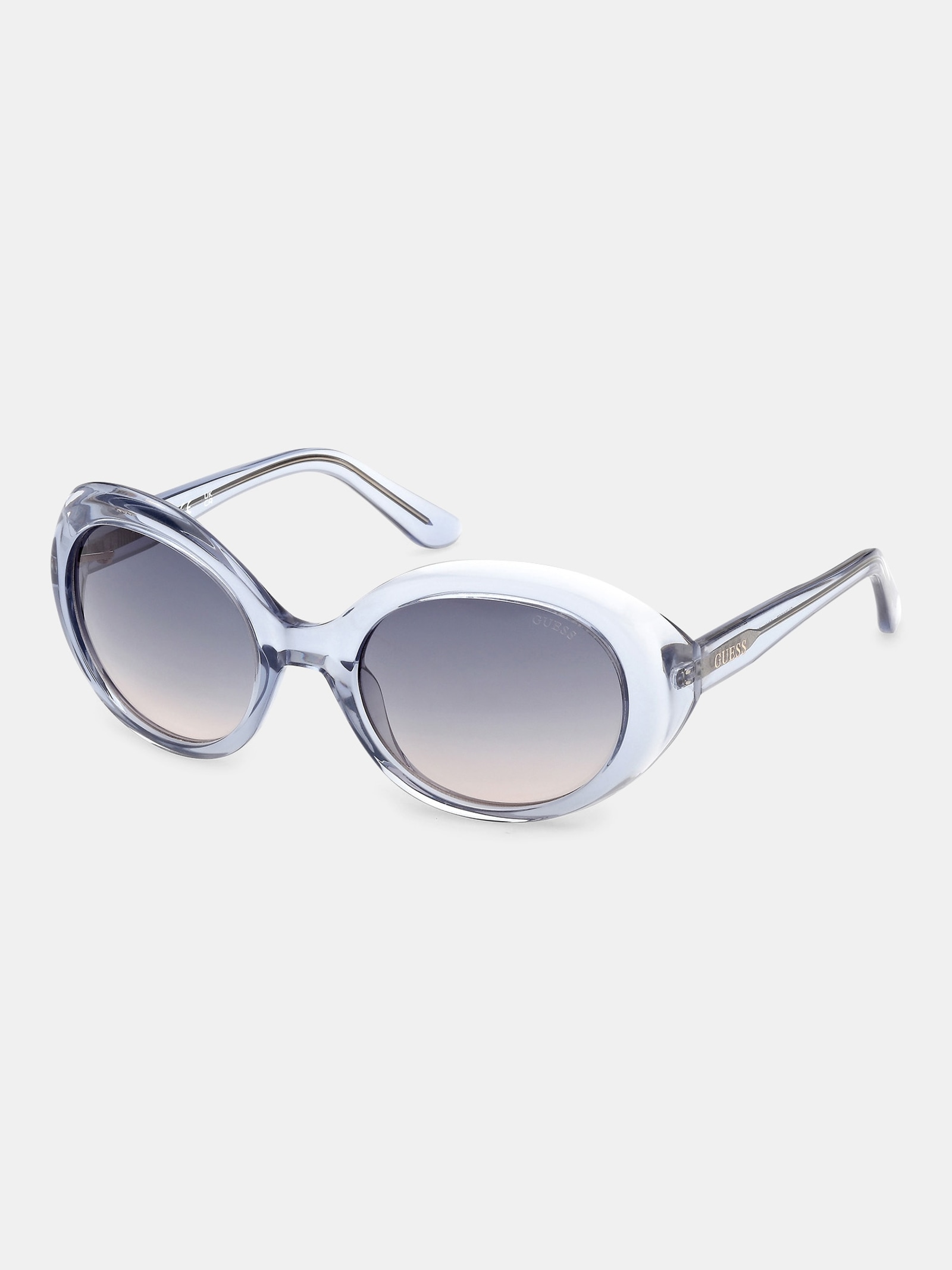 Guess Ovale Zonnebrillen in blauw
