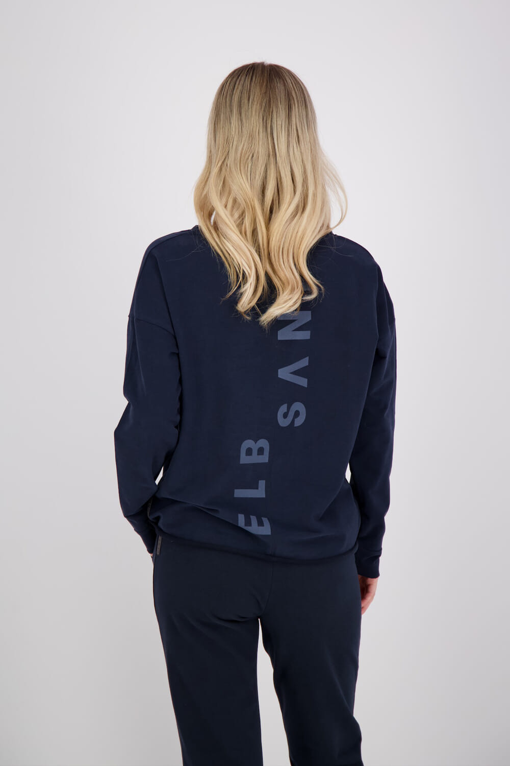 Elbsand Sweater Riane Navy dames