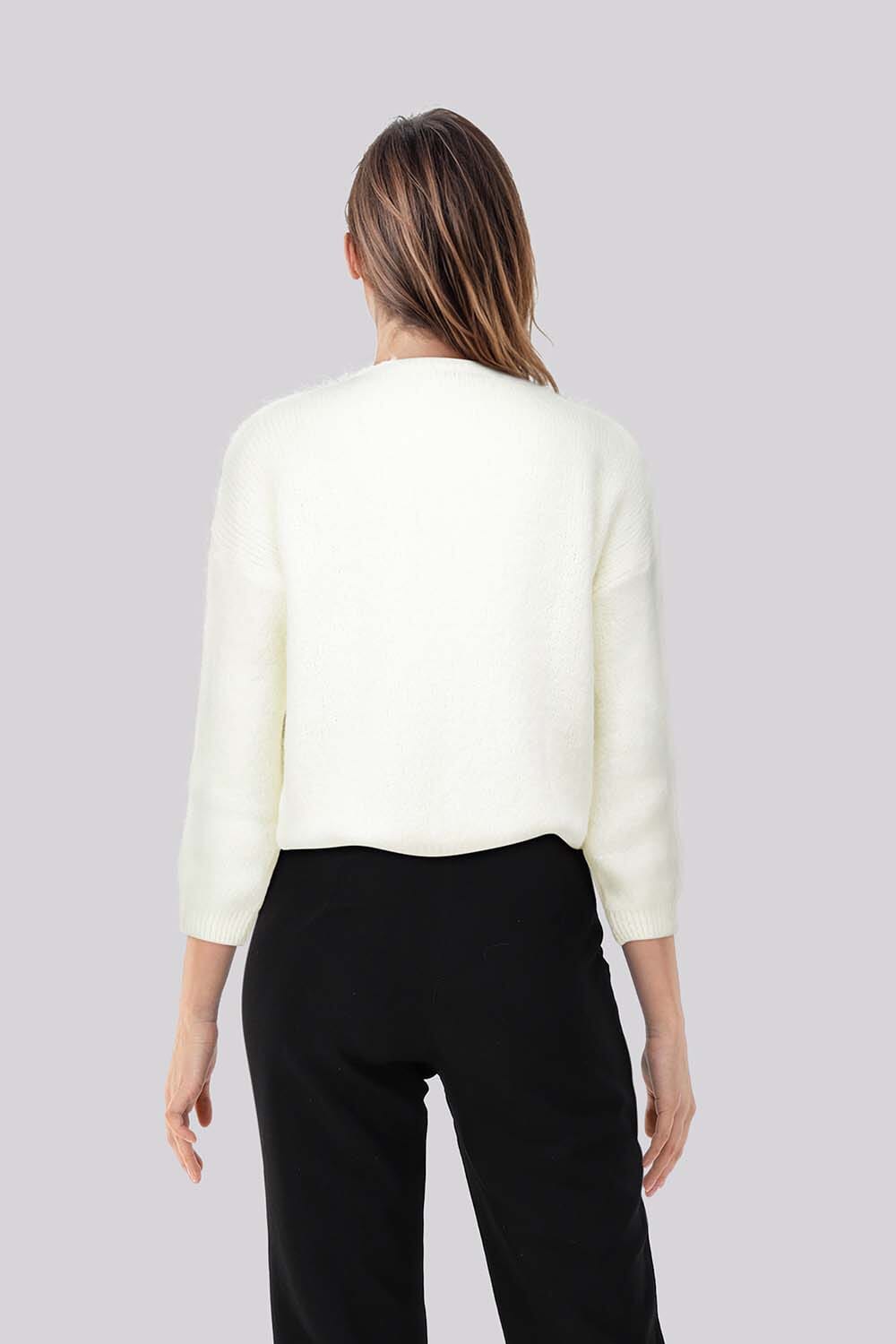 Bomont Vestje Off White dames
