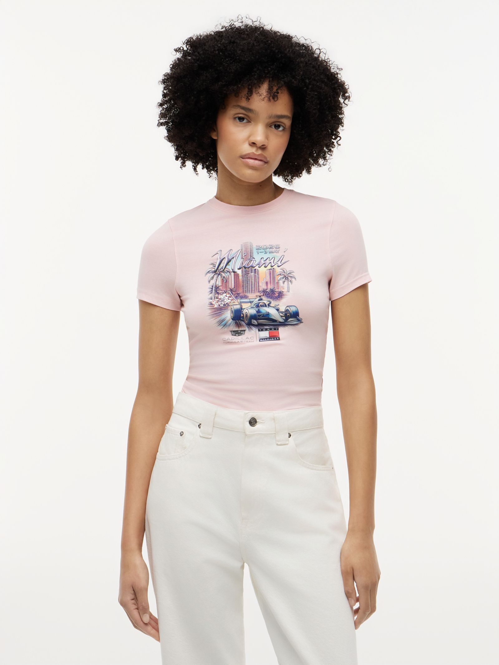 Tommy Hilfiger TH X Cadillac Formula 1® Team Miami T-shirt for women