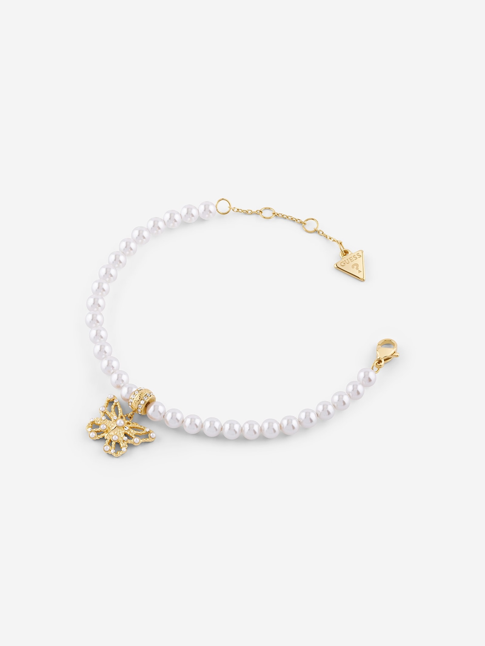 Guess Borboleta Armband in goud