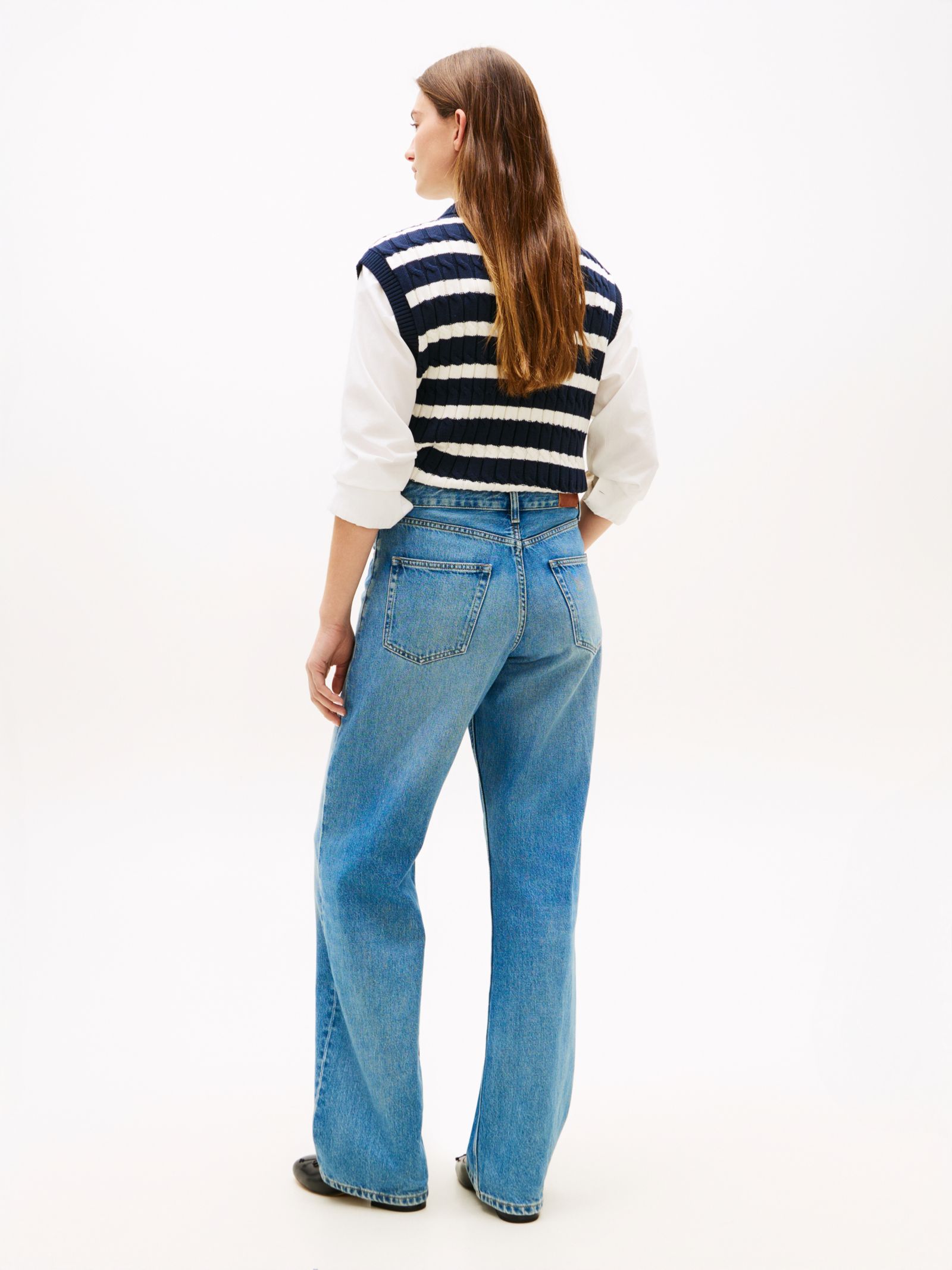 Tommy Hilfiger medium rise loose straight jeans