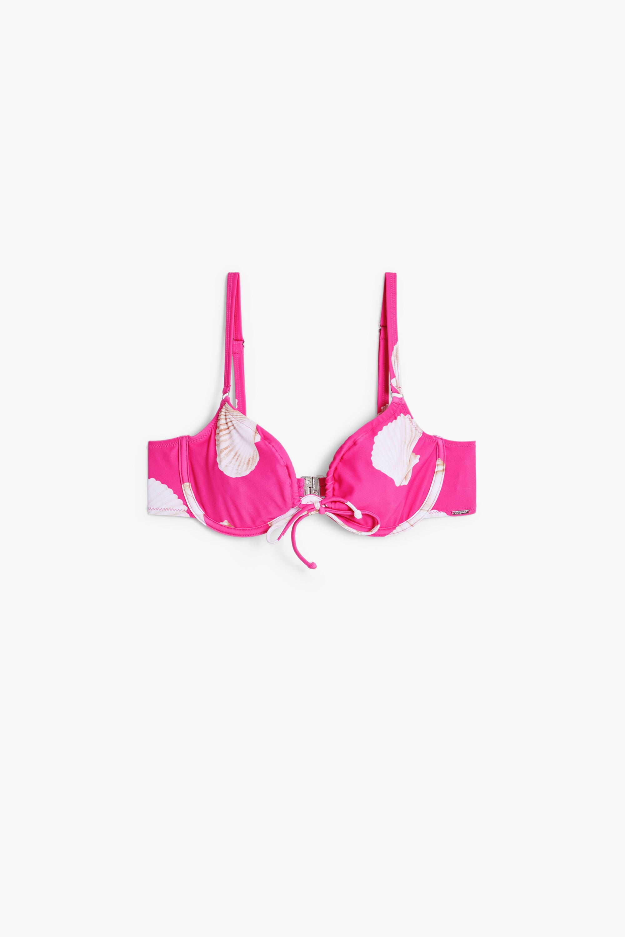 Desigual Fuchsia schelpen bikinitop