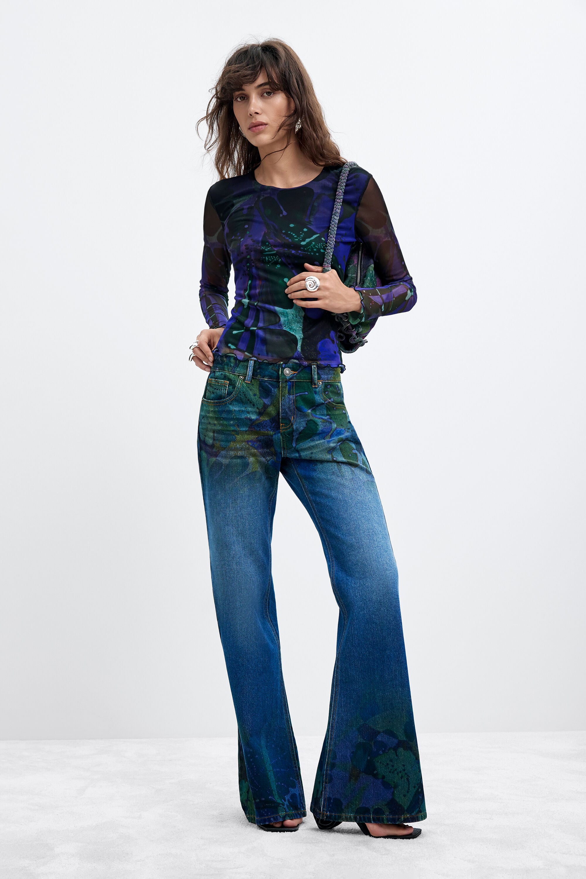 Desigual Flared jeans M. C. Lacroix