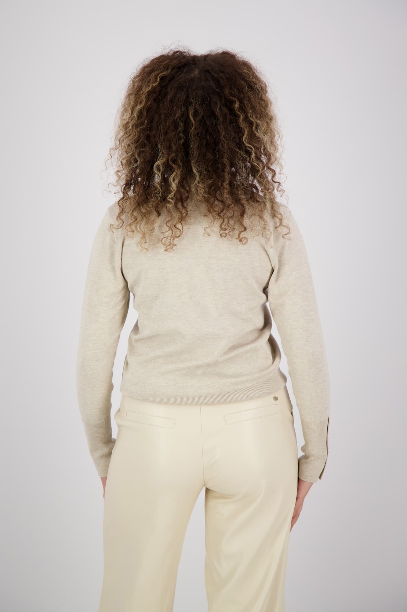 Freequent Pullover Katie Beige dames in beige