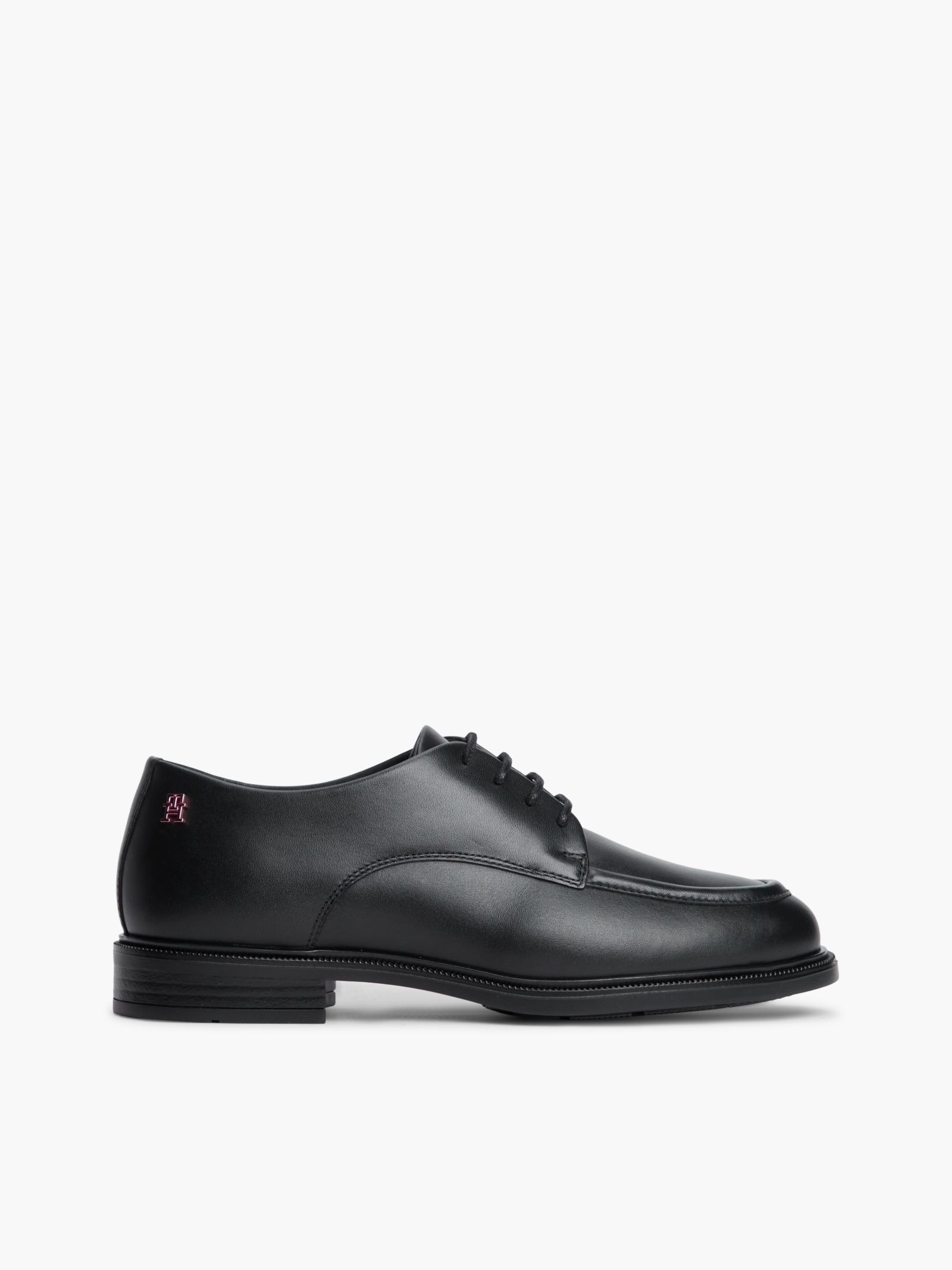 Tommy Hilfiger Leren veterschoen met TH monogram