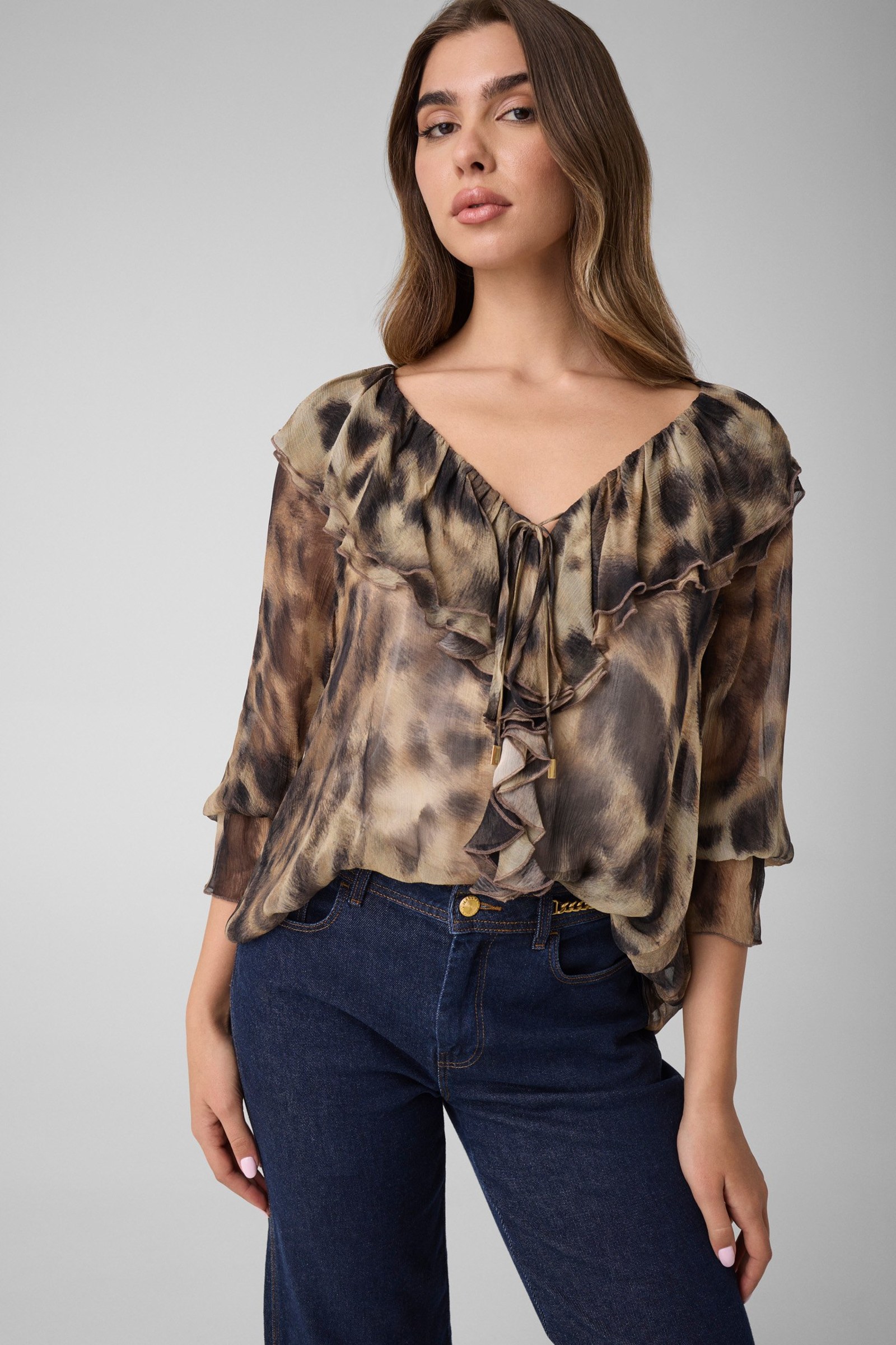 Guess Marciano Blouse Met Print